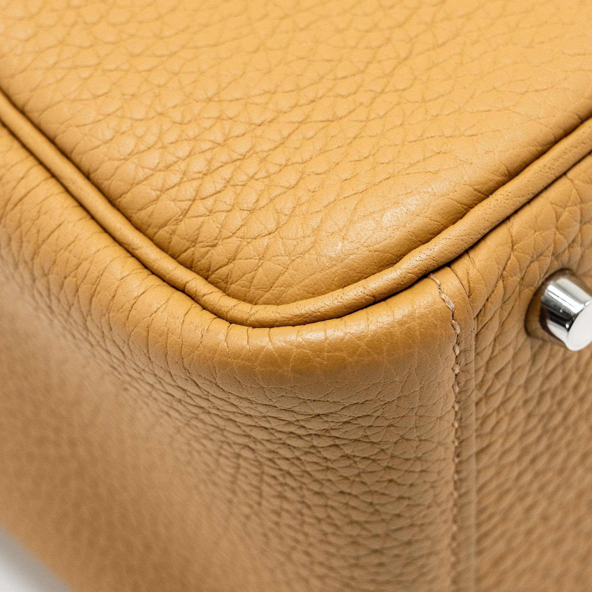 HERMES MINI LINDY CLEMENCE 4B BISCUIT SHW