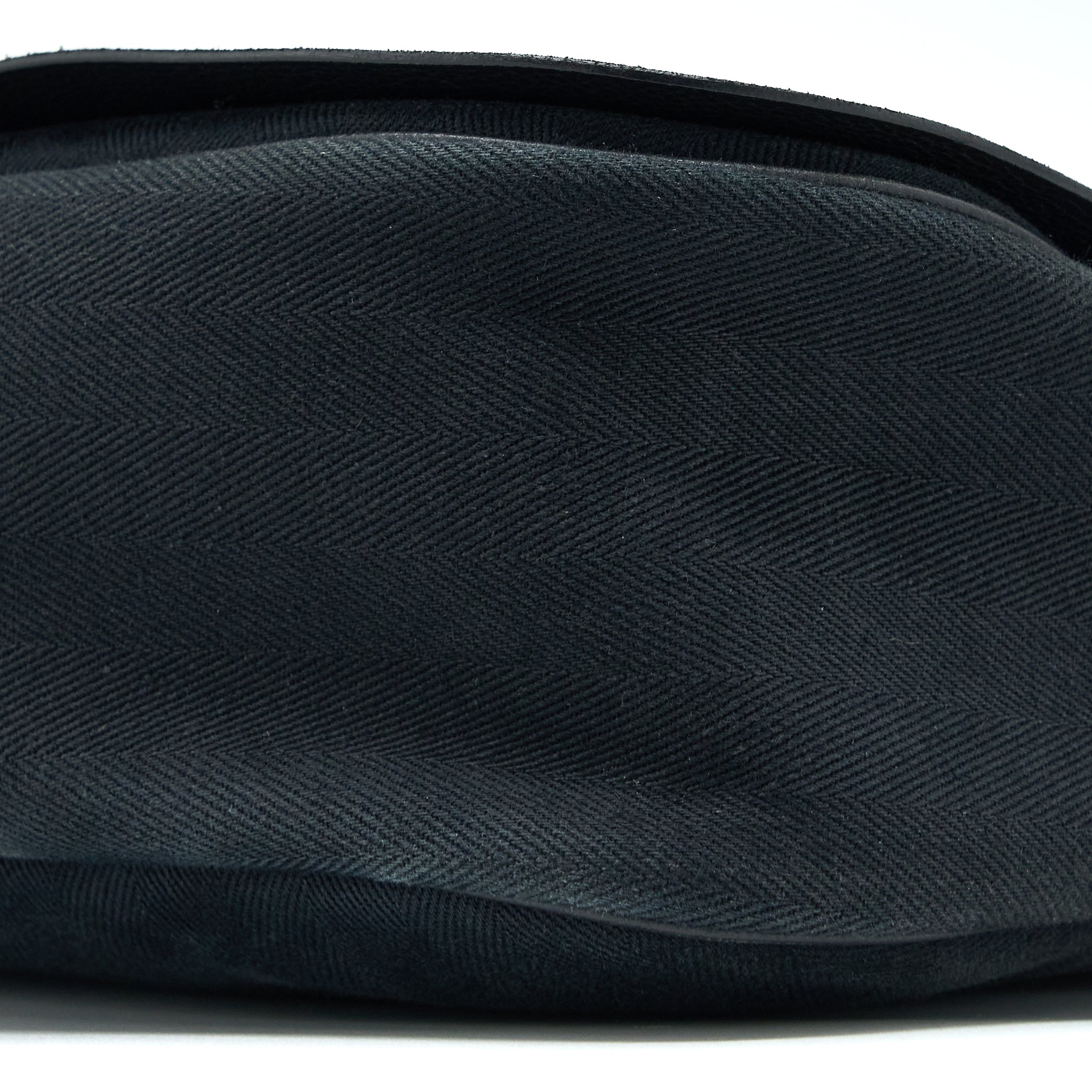 HERMES COLORADO GM BAG VACHE LIEGEE LEATHER / CANVAS BLACK SHW