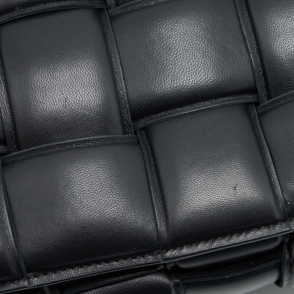 BOTTEGA VENETA PADDED CASSETTE BLACK SHW