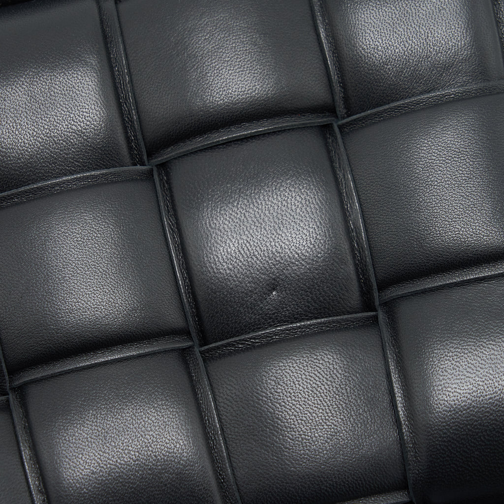 BOTTEGA VENETA PADDED CASSETTE BLACK SHW