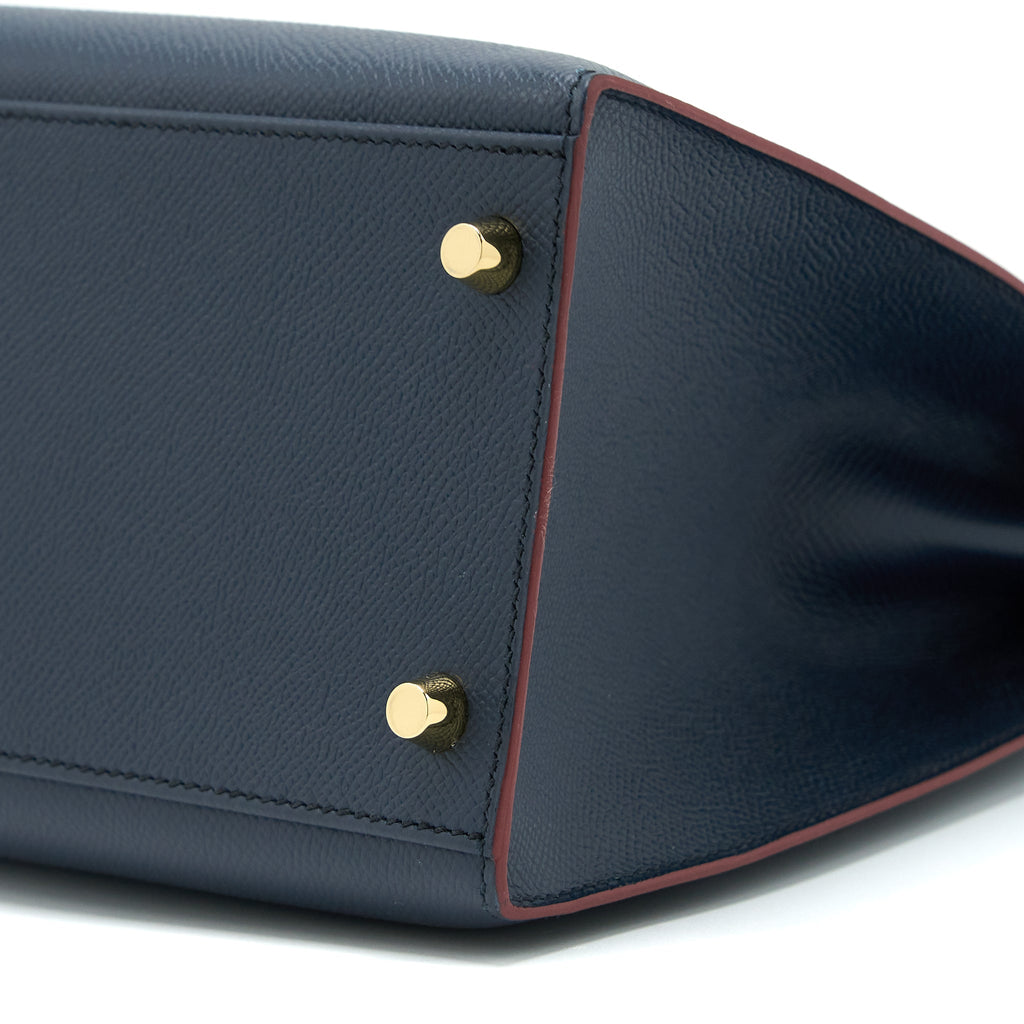 HERMES KELLY 32 EPSOM BLUE INDIGO GHW