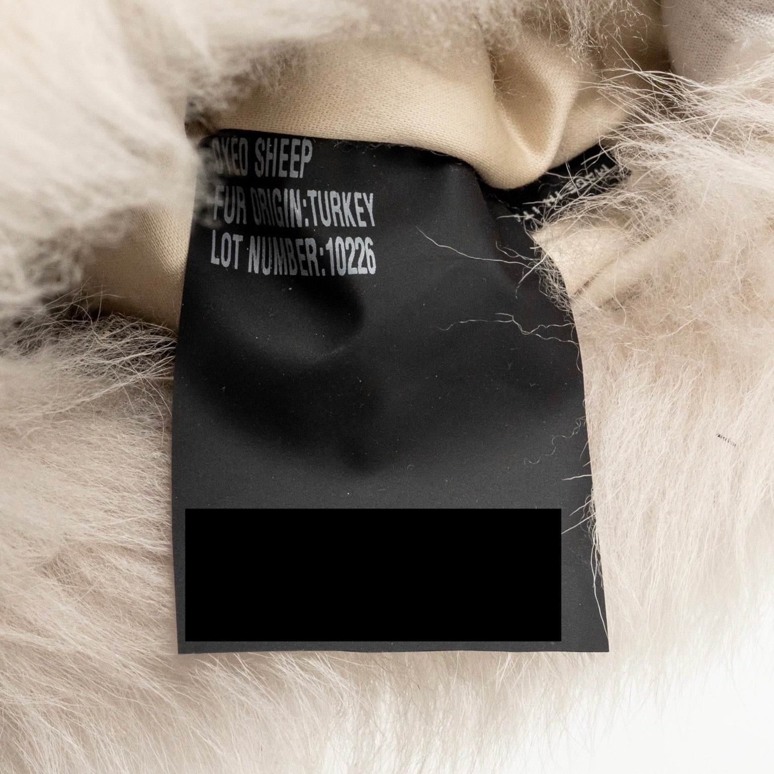 MIU MIU WANDER BAG SHEARLING LIGHT GREY GHW