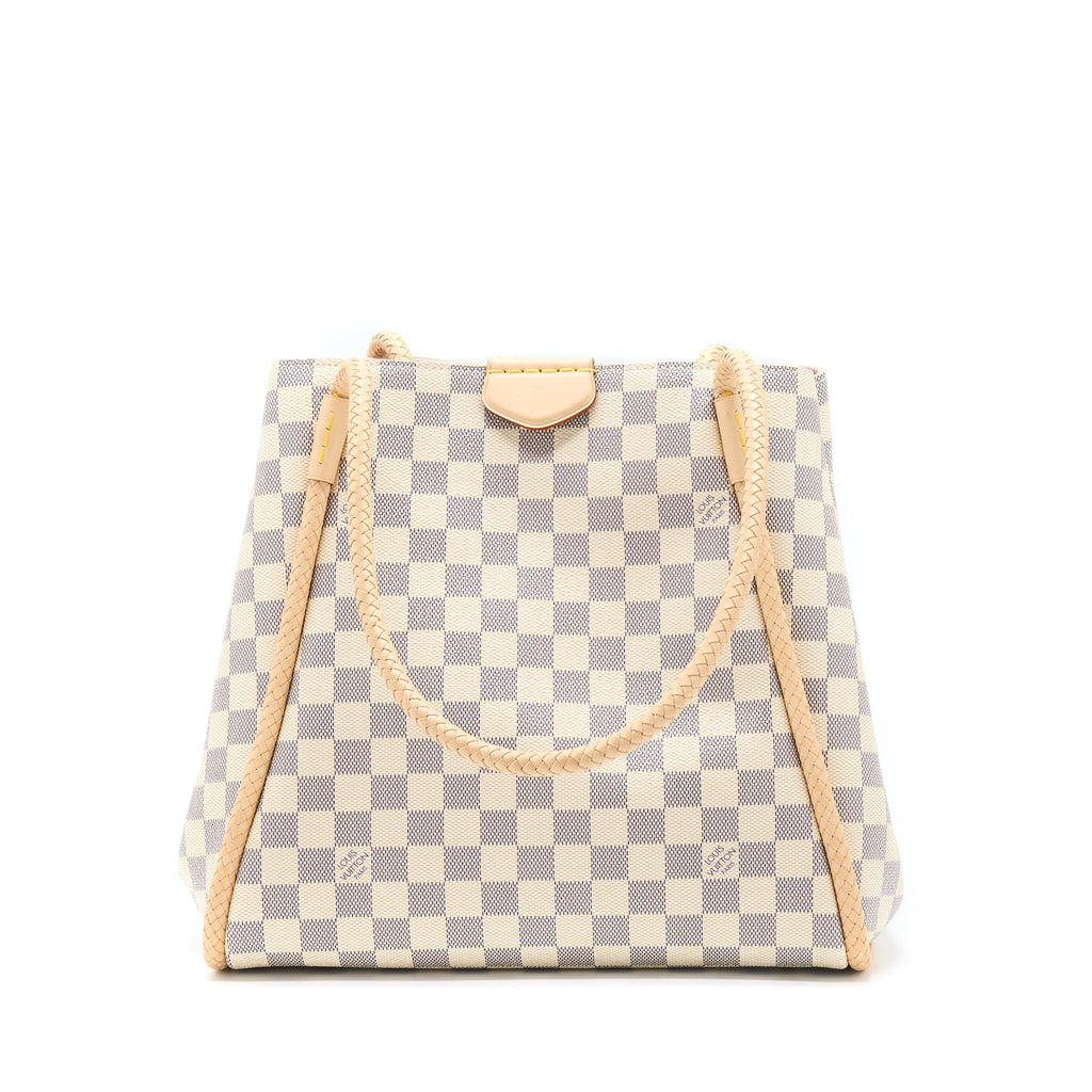 LOUIS VUITTON PROPRIANO BAG DAMIER AZUR GHW