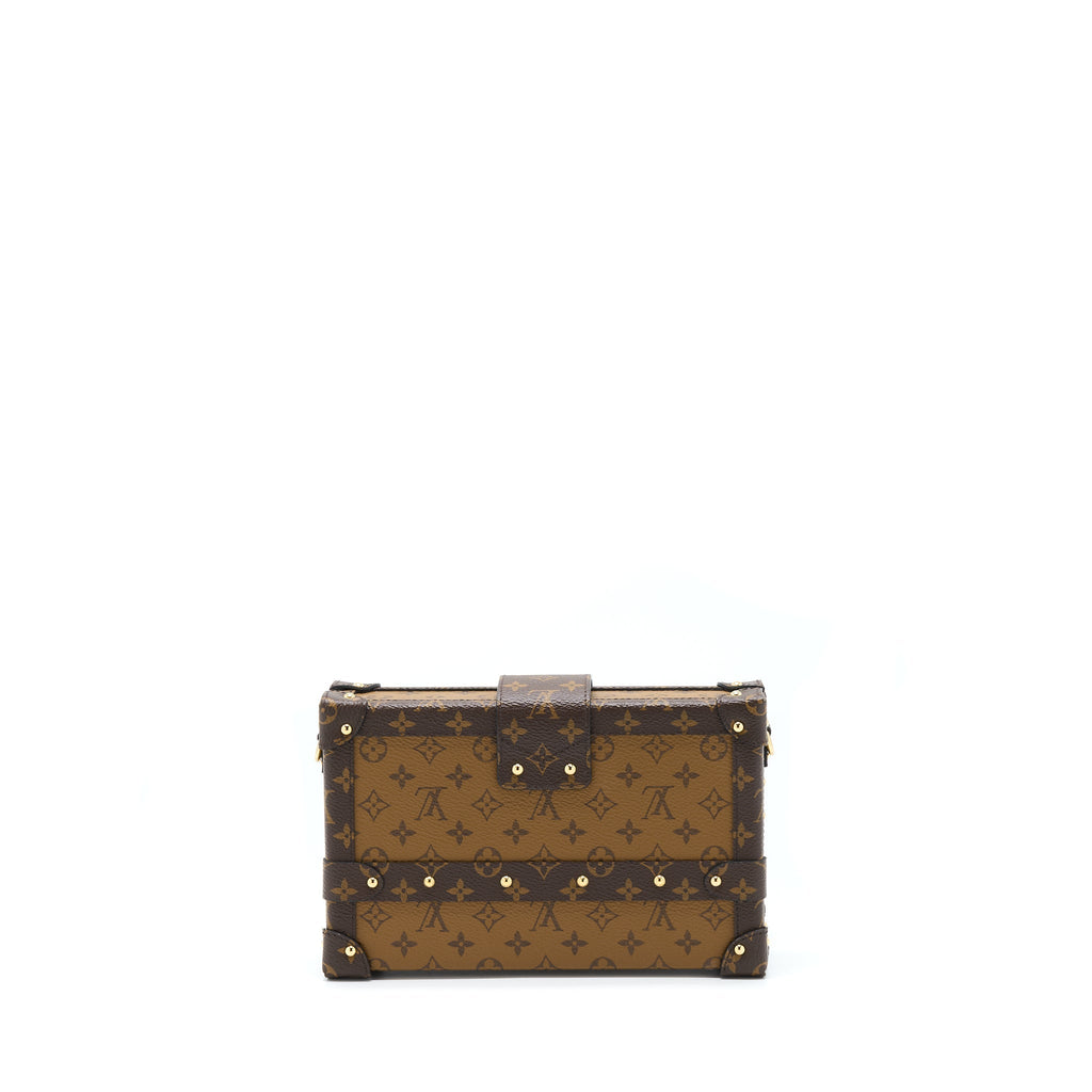 LOUIS VUITTON PETITE MALLE MONOGRAM REVERSE CANVAS GHW