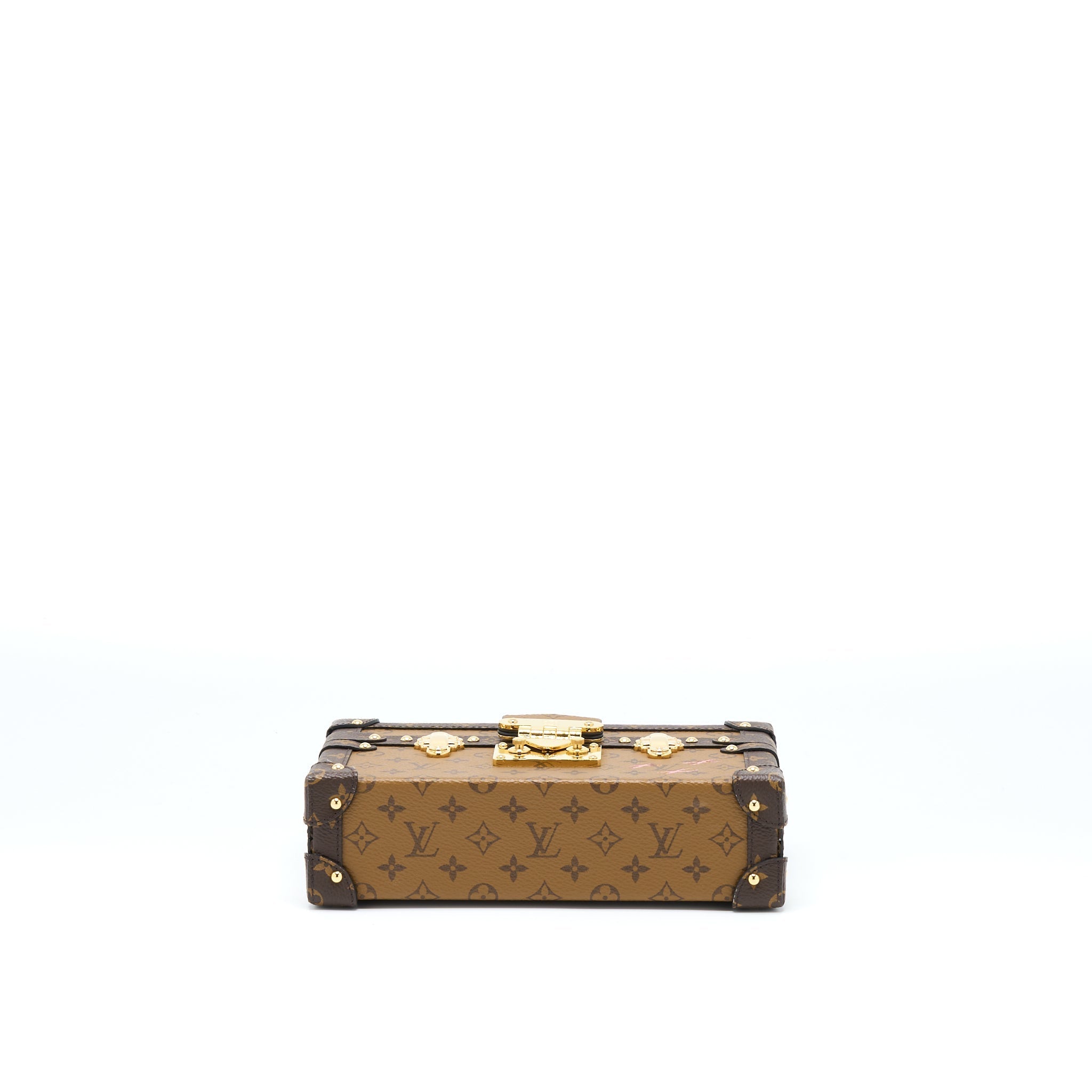 LOUIS VUITTON PETITE MALLE MONOGRAM REVERSE CANVAS GHW