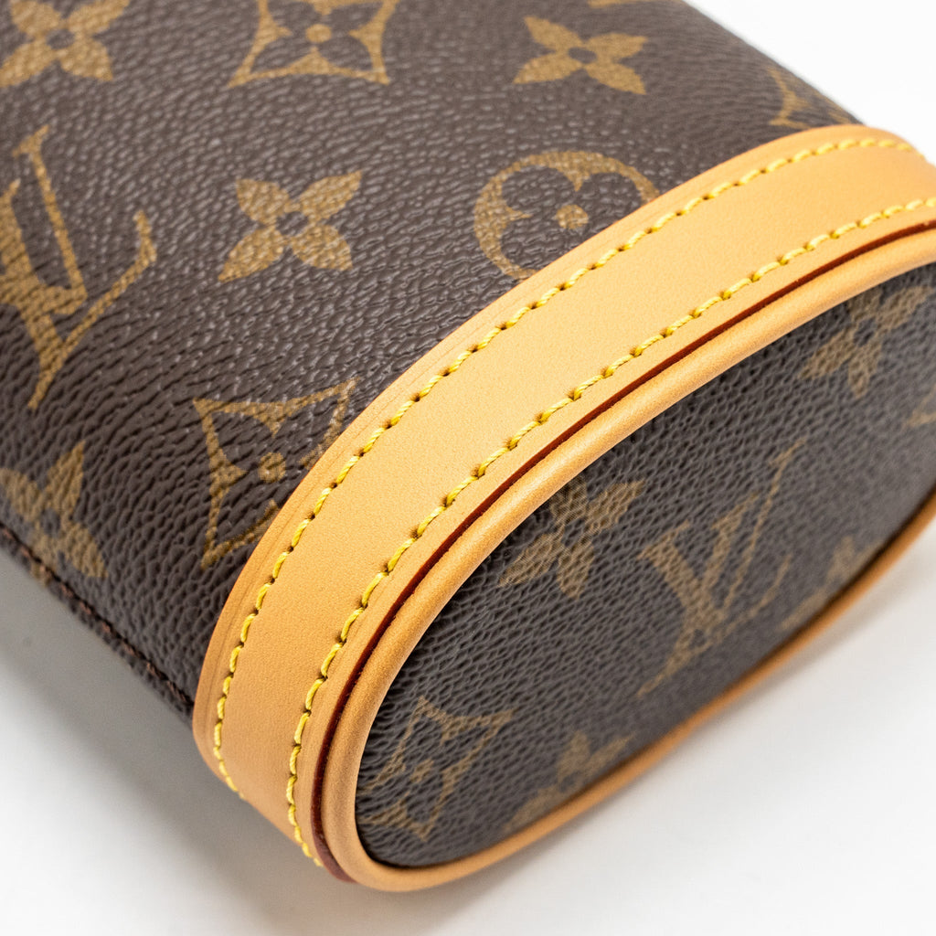 LOUIS VUITTON FOLD ME POUCH MONOGRAM CANVAS GHW