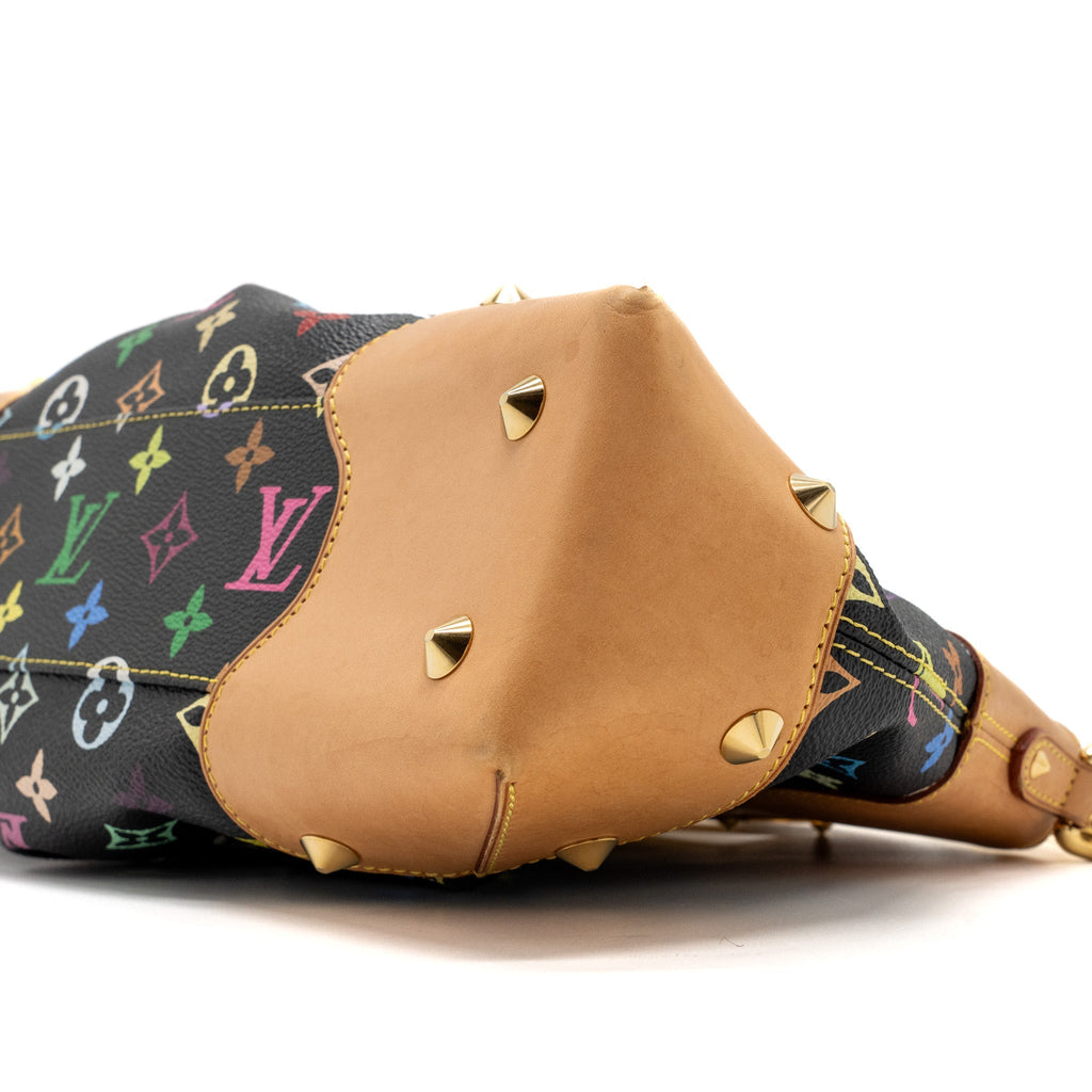 LOUIS VUITTON JUDY MM MULTICOLOR MONOGRAM BLACK GHW