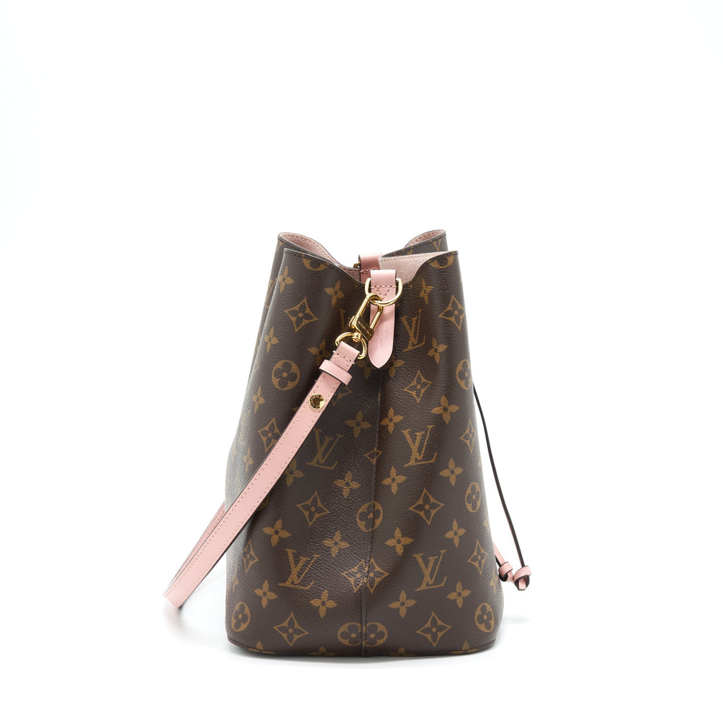 LOUIS VUITTON NEONOE MONOGRAM CANVAS / ROSE POUNDRE GHW