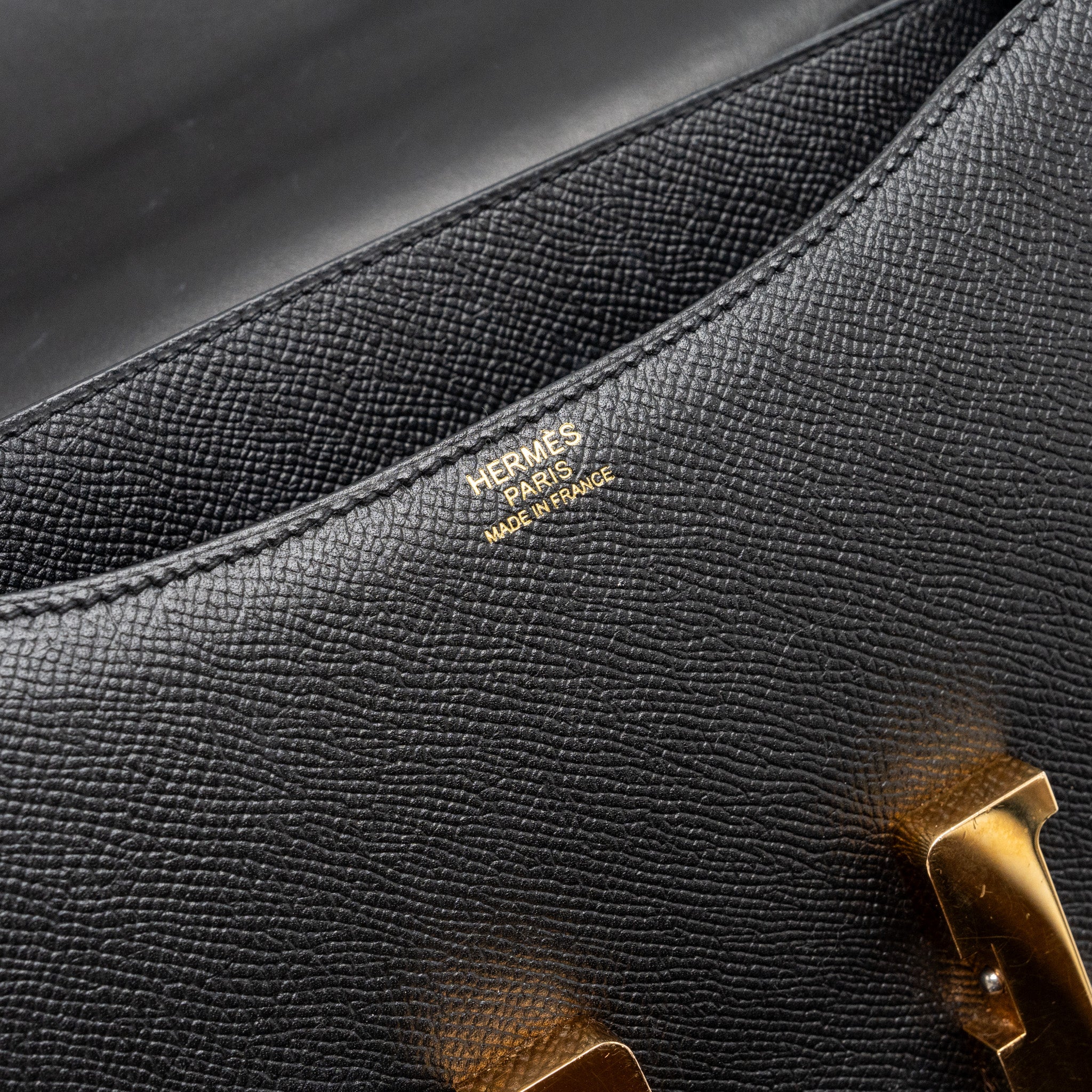 HERMES CONSTANCE 24 EPSOM BLACK RGHW
