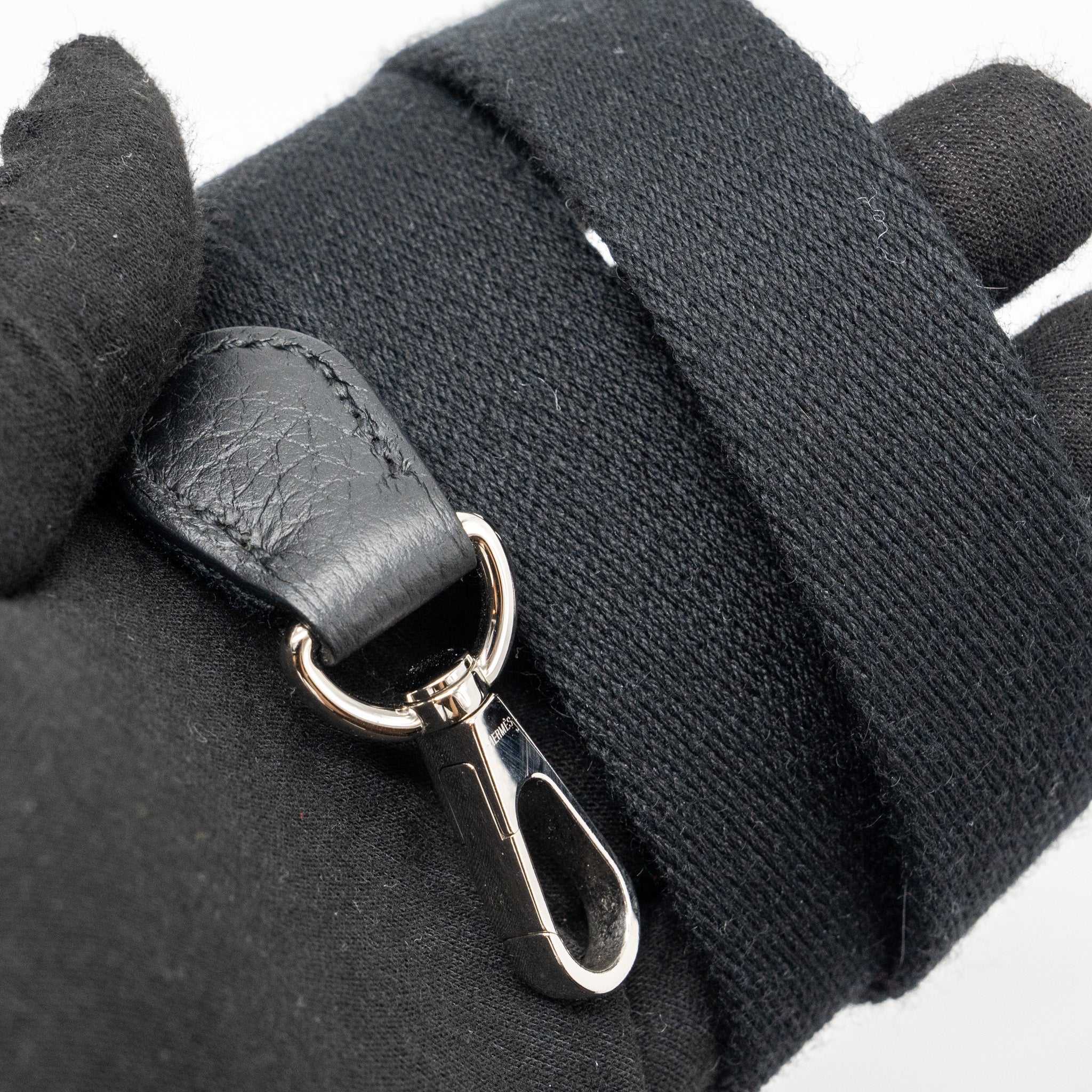 HERMES MINI EVELYN CLEMENCE BLACK SHW