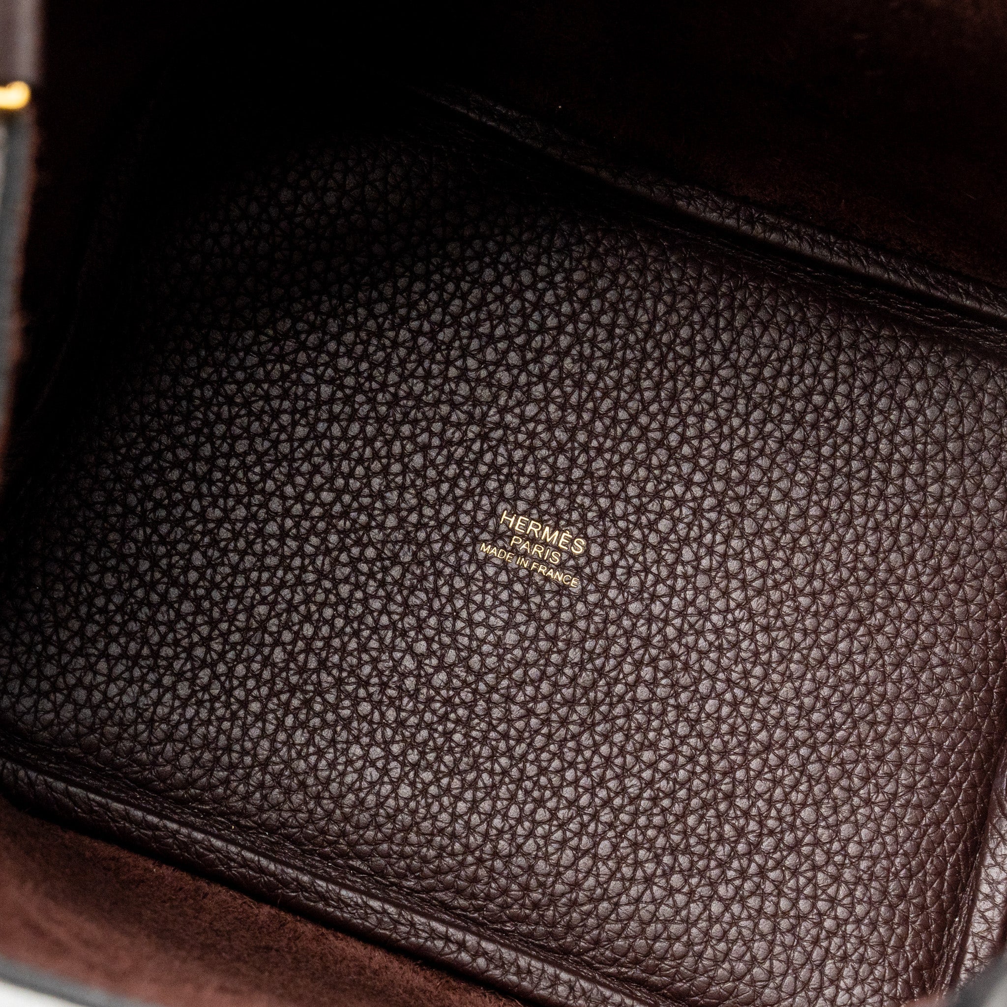 HERMES PICOTIN18 LOCK BAG CLEMENCE/SWIFT ROUGE SELLIER/CABAN GHW