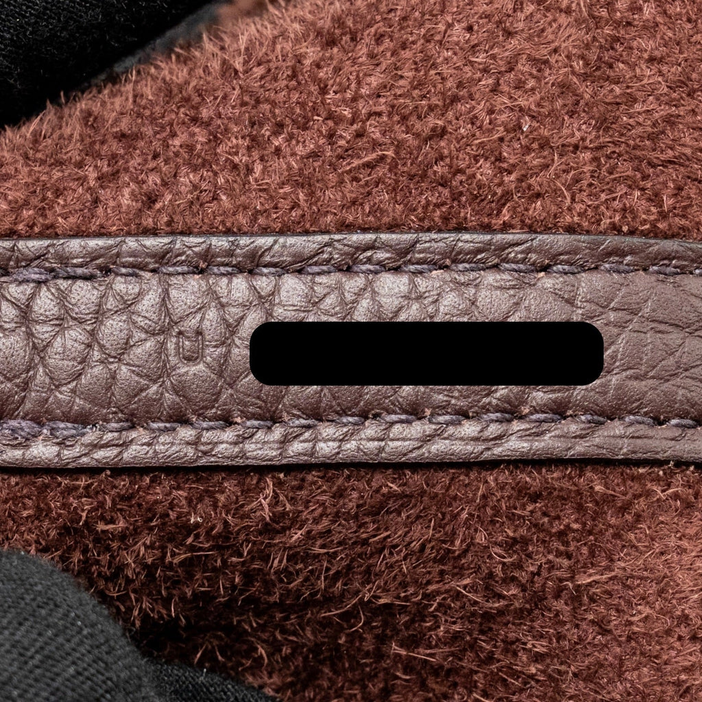 HERMES PICOTIN18 LOCK BAG CLEMENCE/SWIFT ROUGE SELLIER/CABAN GHW