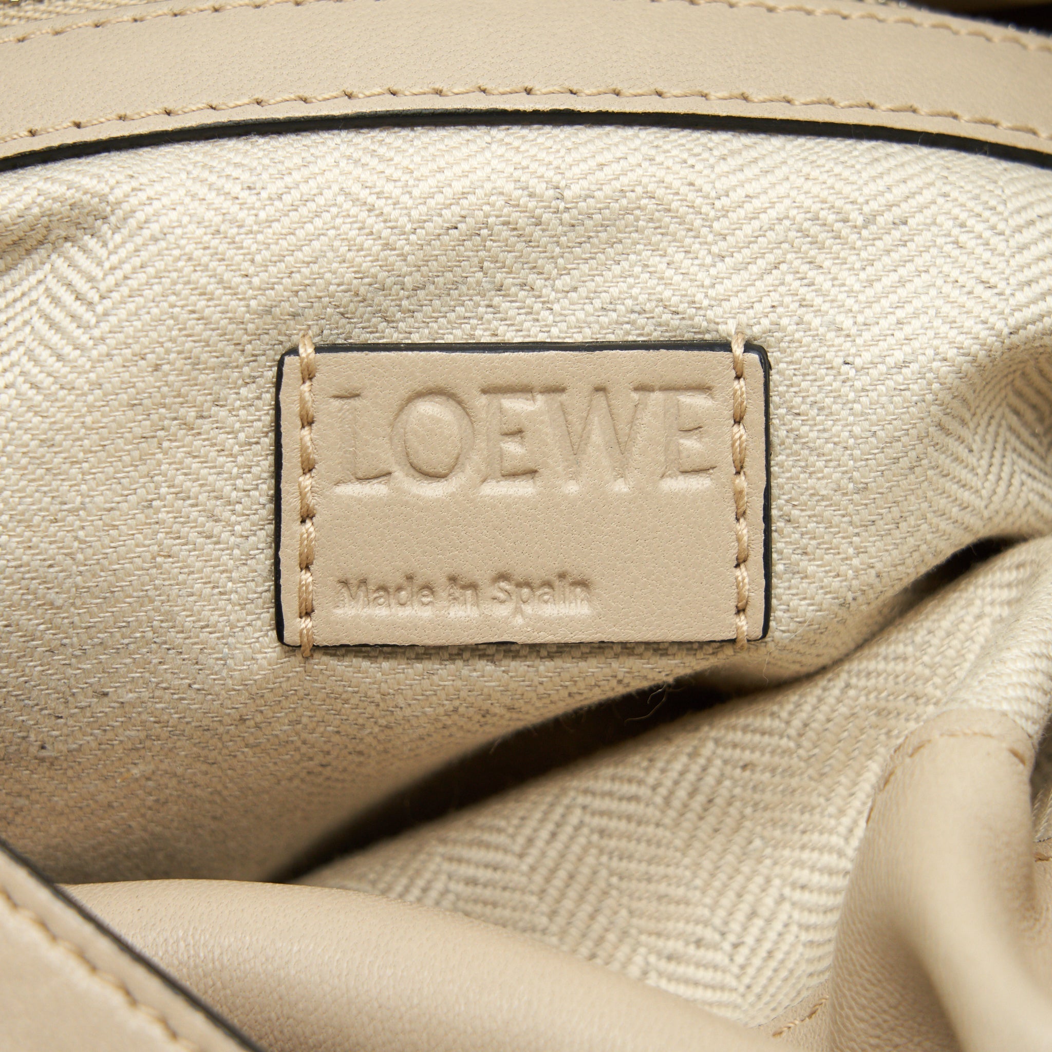 LOEWE FLAMENCO SMALL LIGHT BEIGE