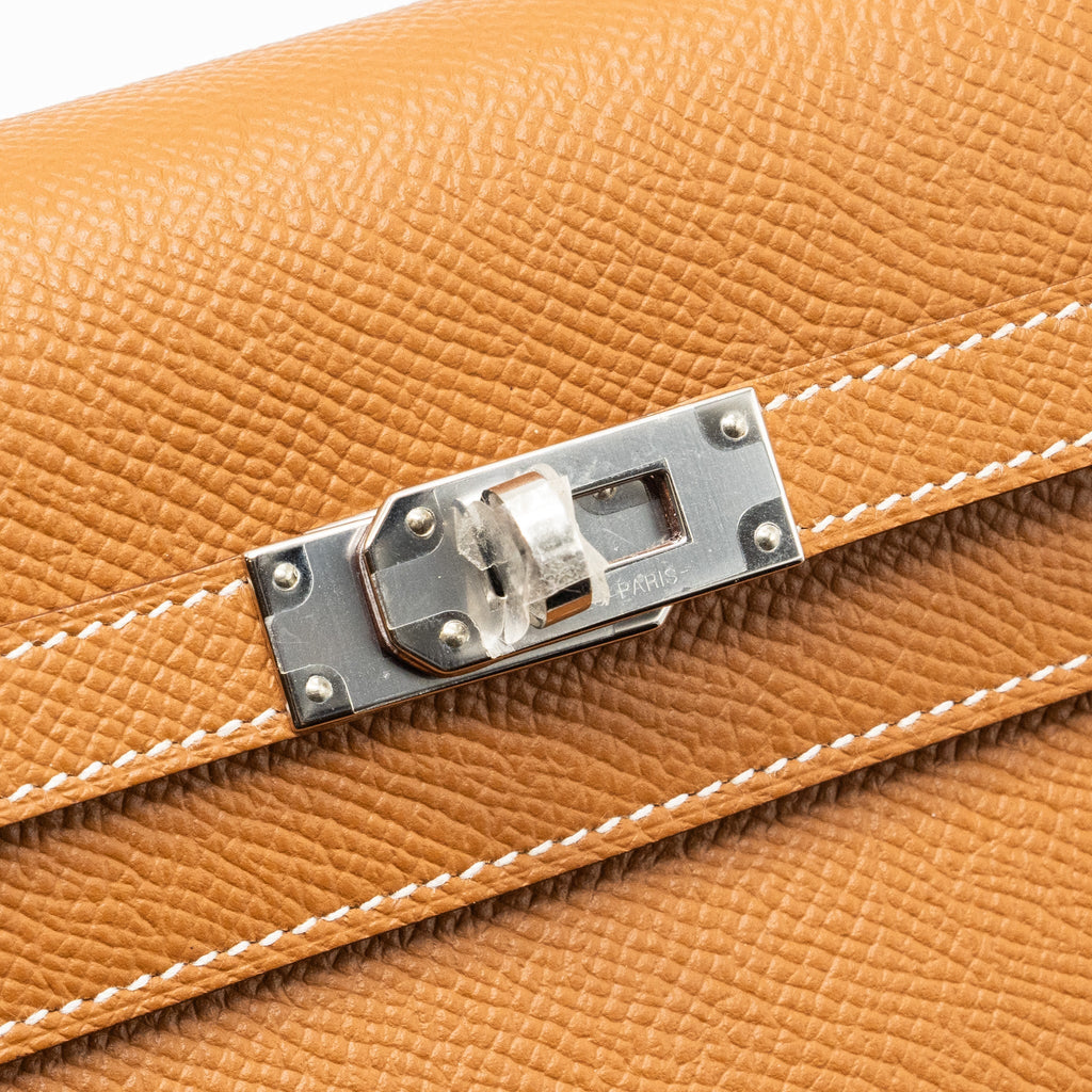 HERMES KELLY TO GO EPSOM GOLD SHW