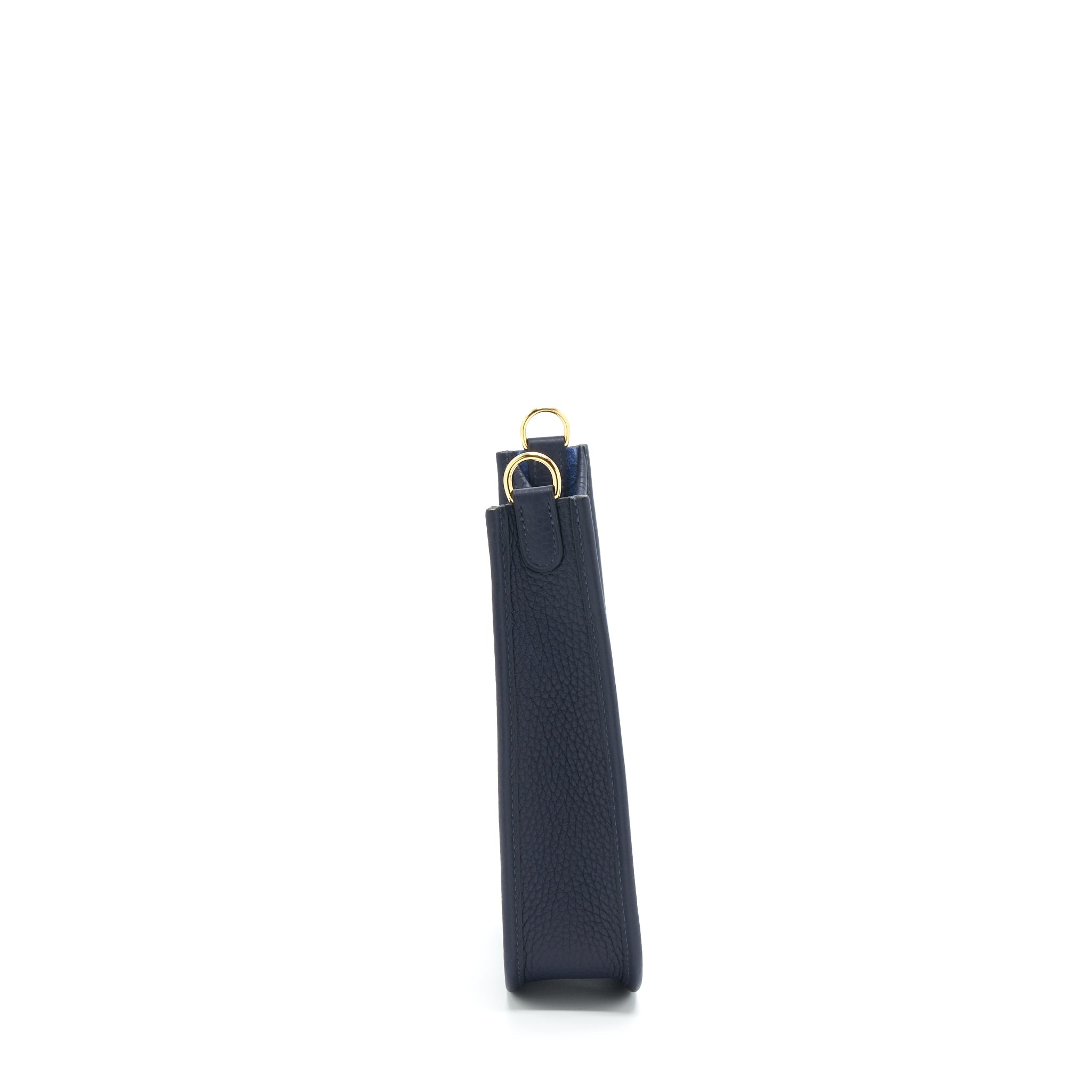 HERMES MINI EVELYNE CLEMENCE BLUE NUIT MULTICOLOR STRAP GHW