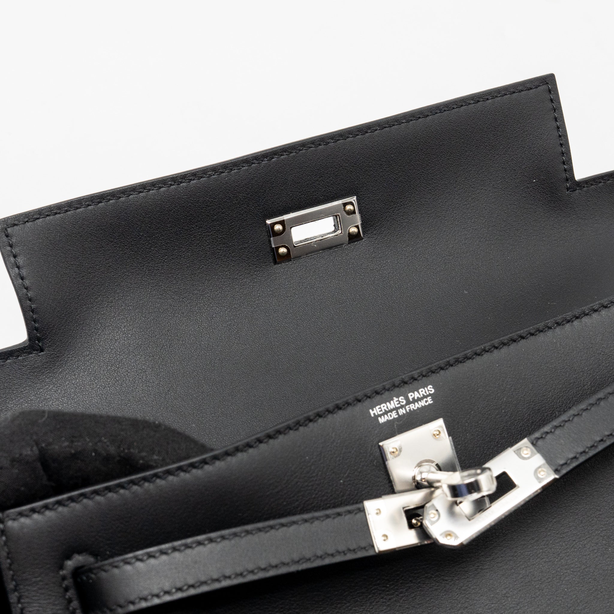 HERMES KELLY DANSE SWIFT BLACK SHW