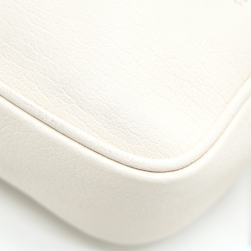 SAINT LAURENT BELT CAMERA BAG WHITE