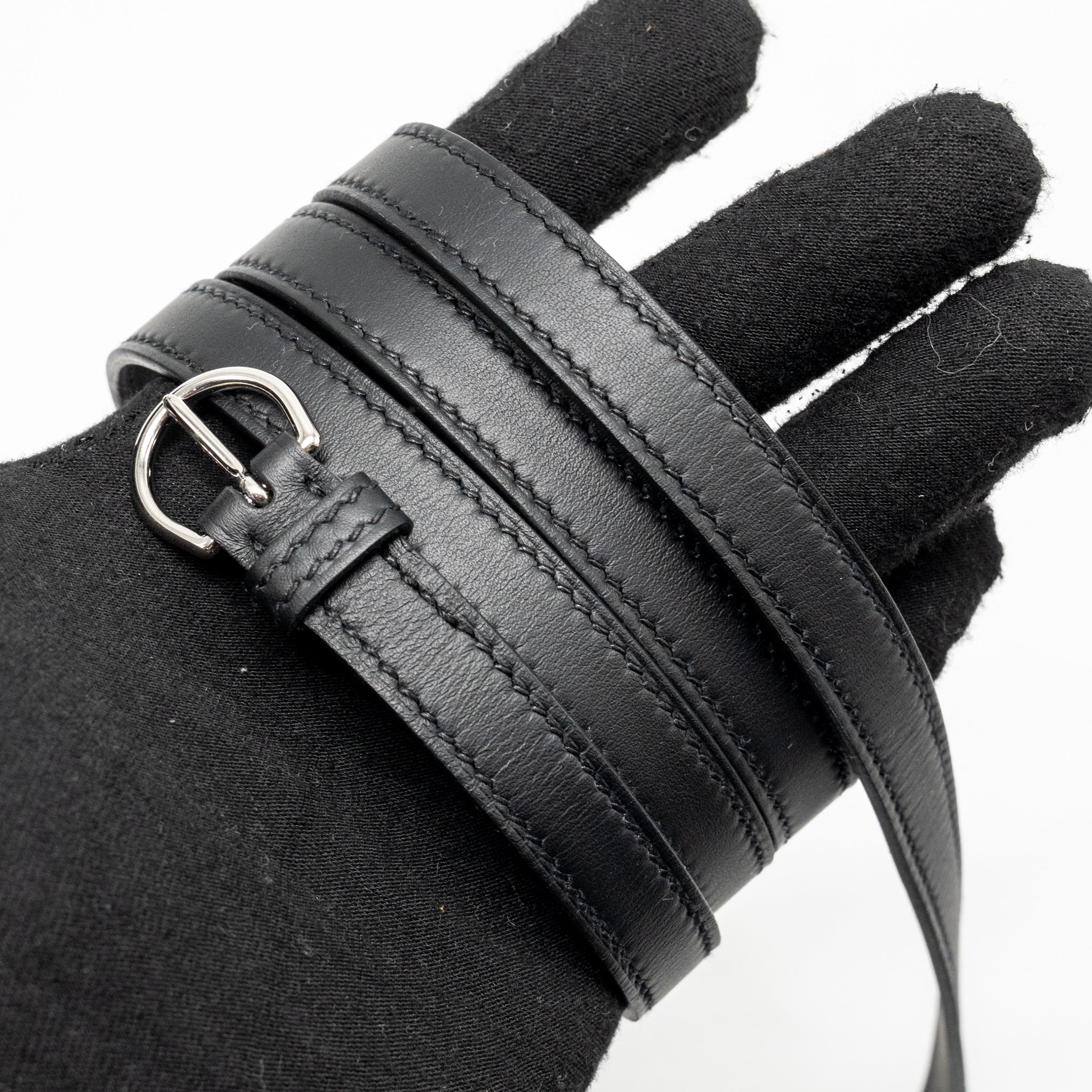 HERMES KELLY DANSE SWIFT BLACK SHW