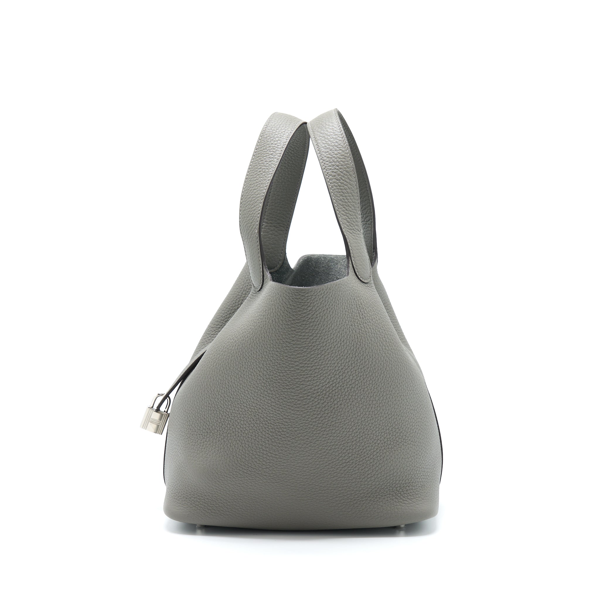 HERMES PICOTIN 22 LOCK BAG CLEMENCE 0L GRIS MEYER SHW