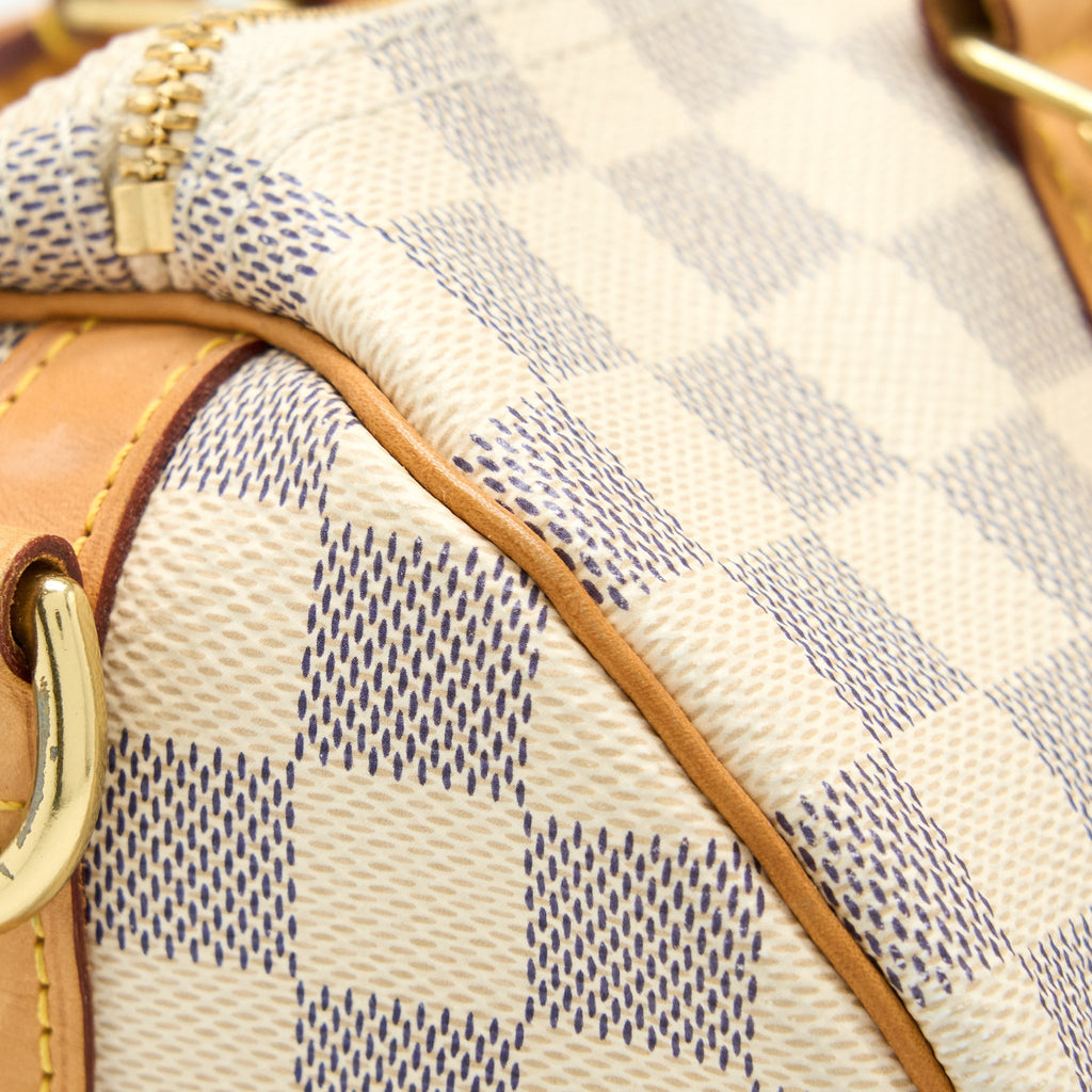 LOUIS VUITTON SPEEDY BANDOULIERE 30 DAMIER AZUR GHW