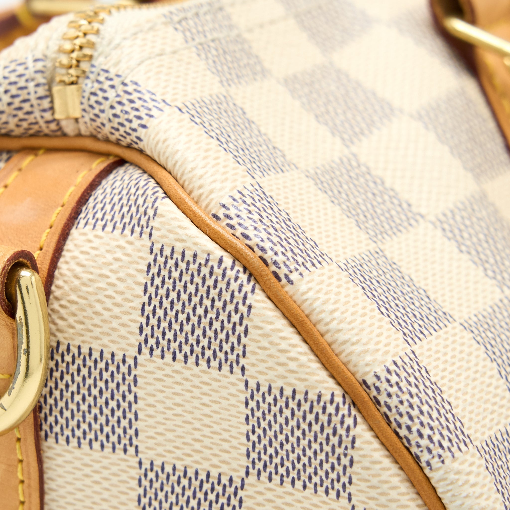 LOUIS VUITTON SPEEDY BANDOULIERE 30 DAMIER AZUR GHW