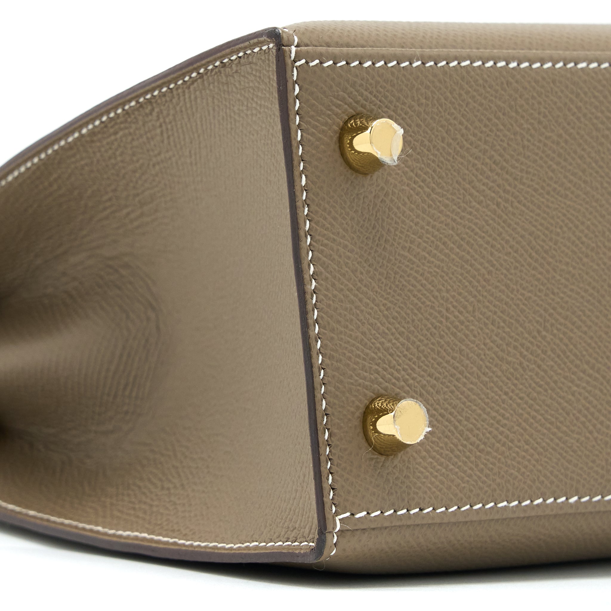 HERMES KELLY 25 EPSOM ETOUPE GHW
