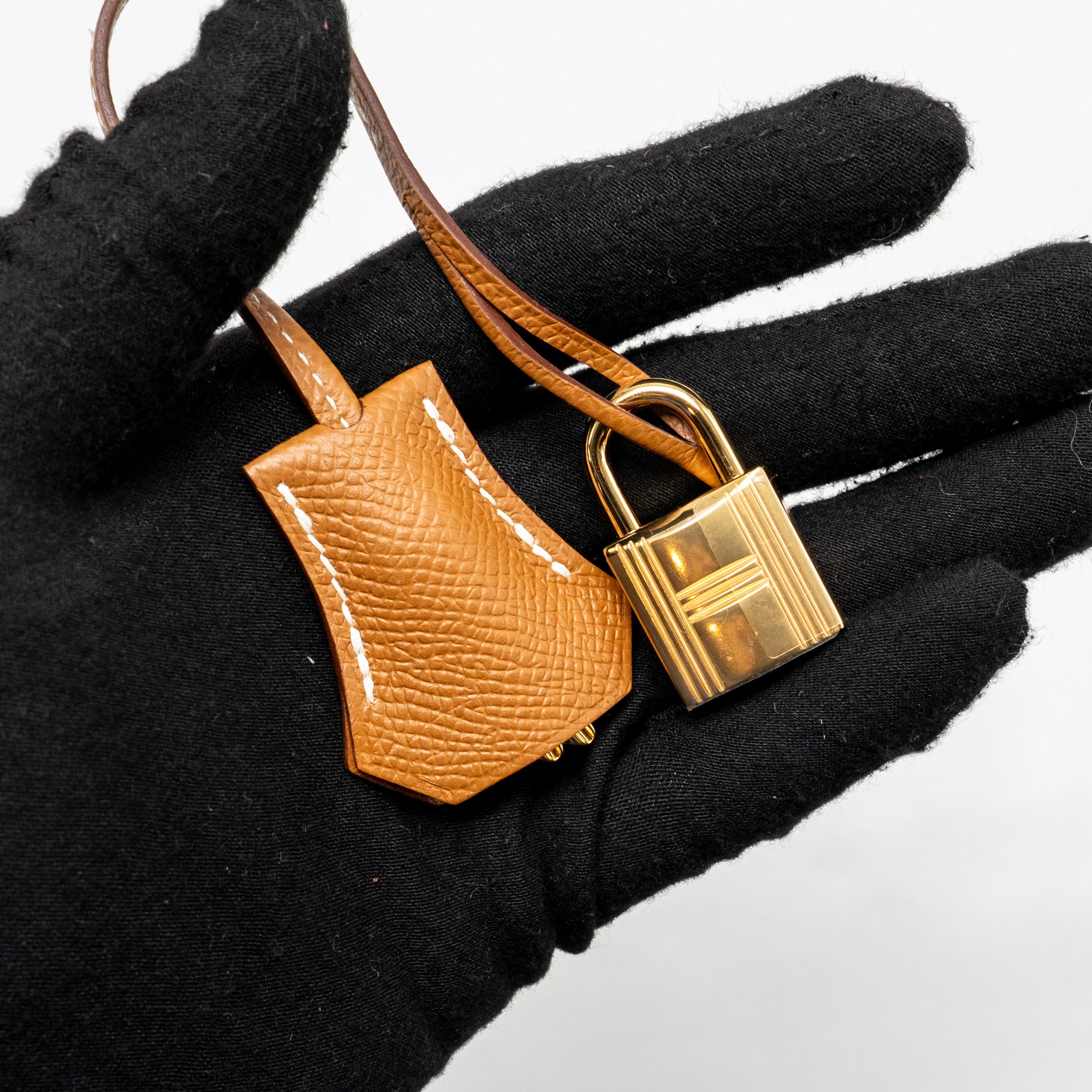 HERMES KELLY 25 EPSOM GOLD GHW