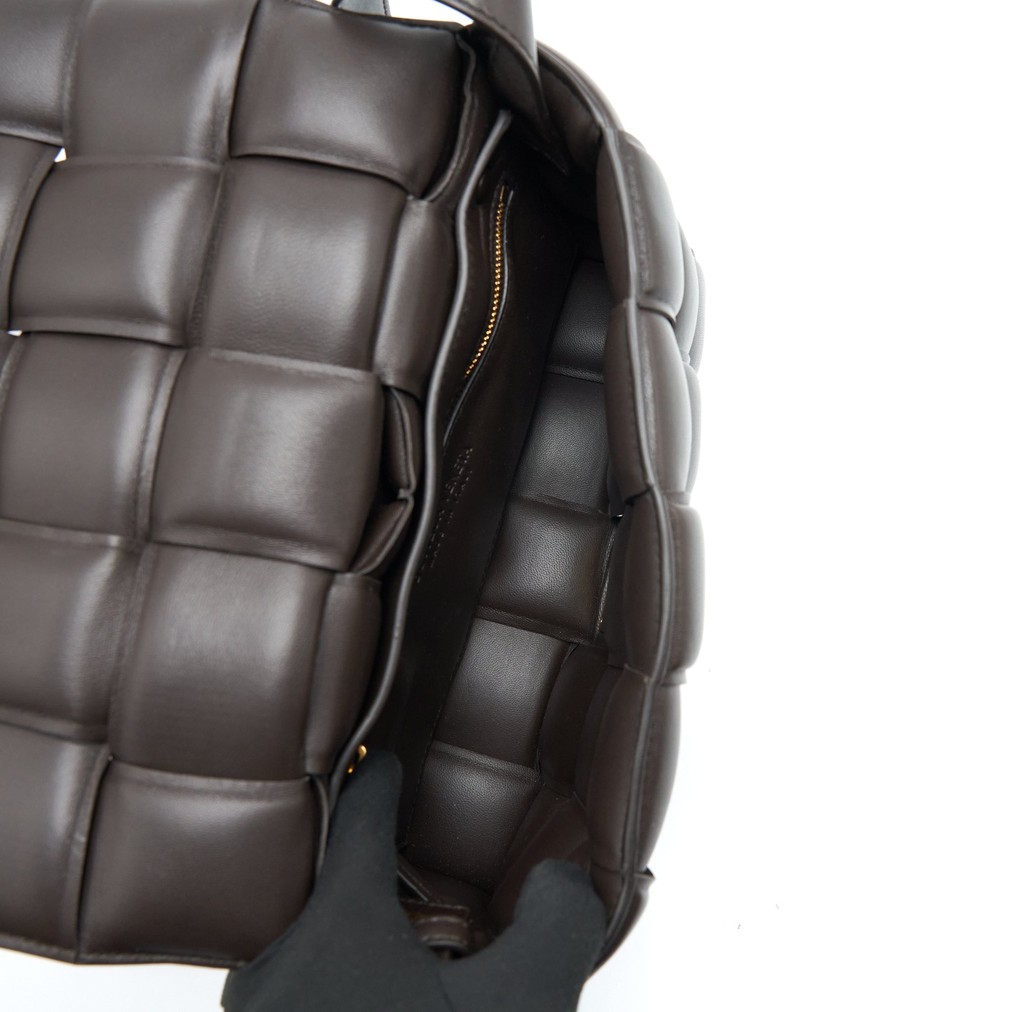 BOTTEGA VENETA PADDED CASSETTE BAG LAMBSKIN FONDANT GHW