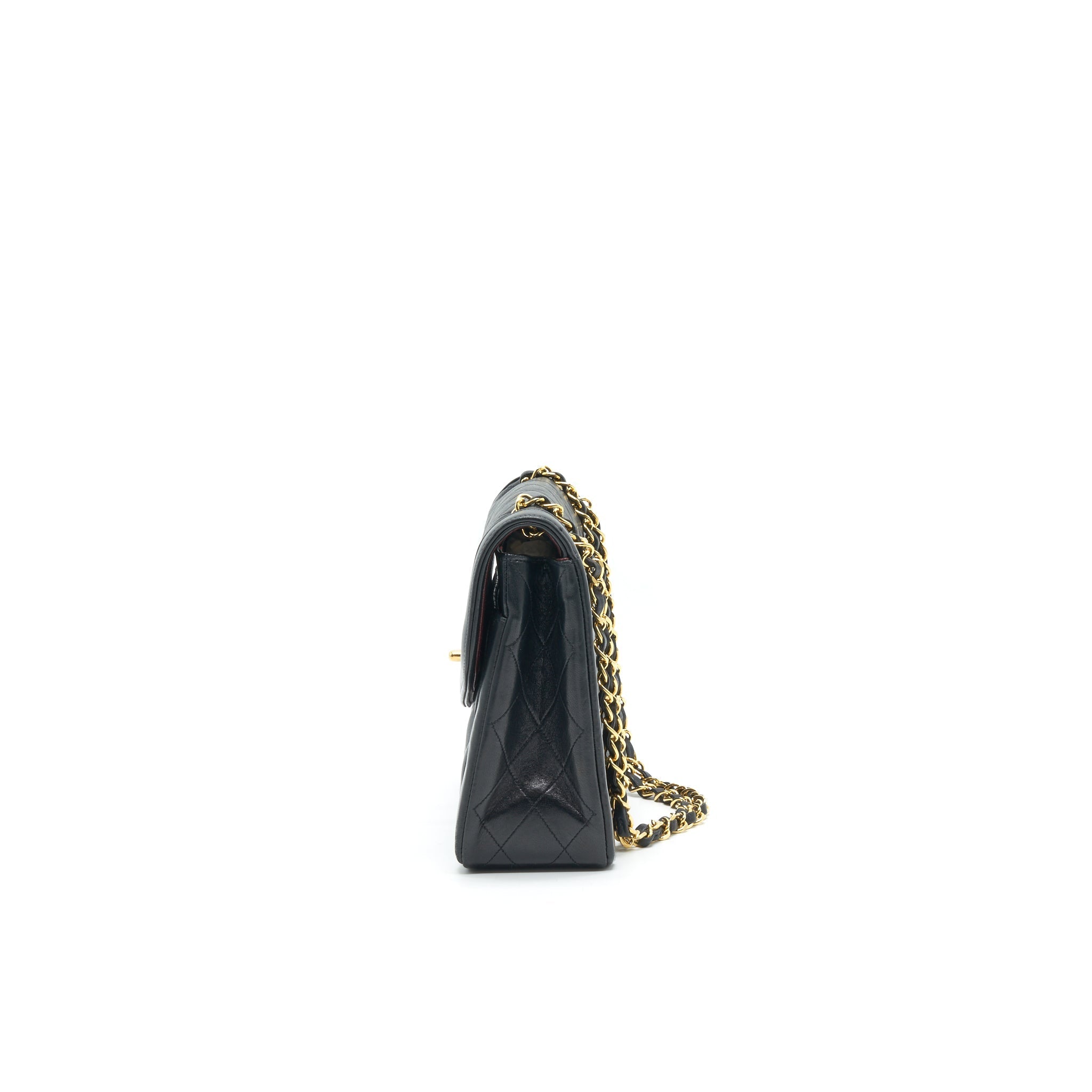 CHANEL VINTAGE CC FLAP BAG IN GHW