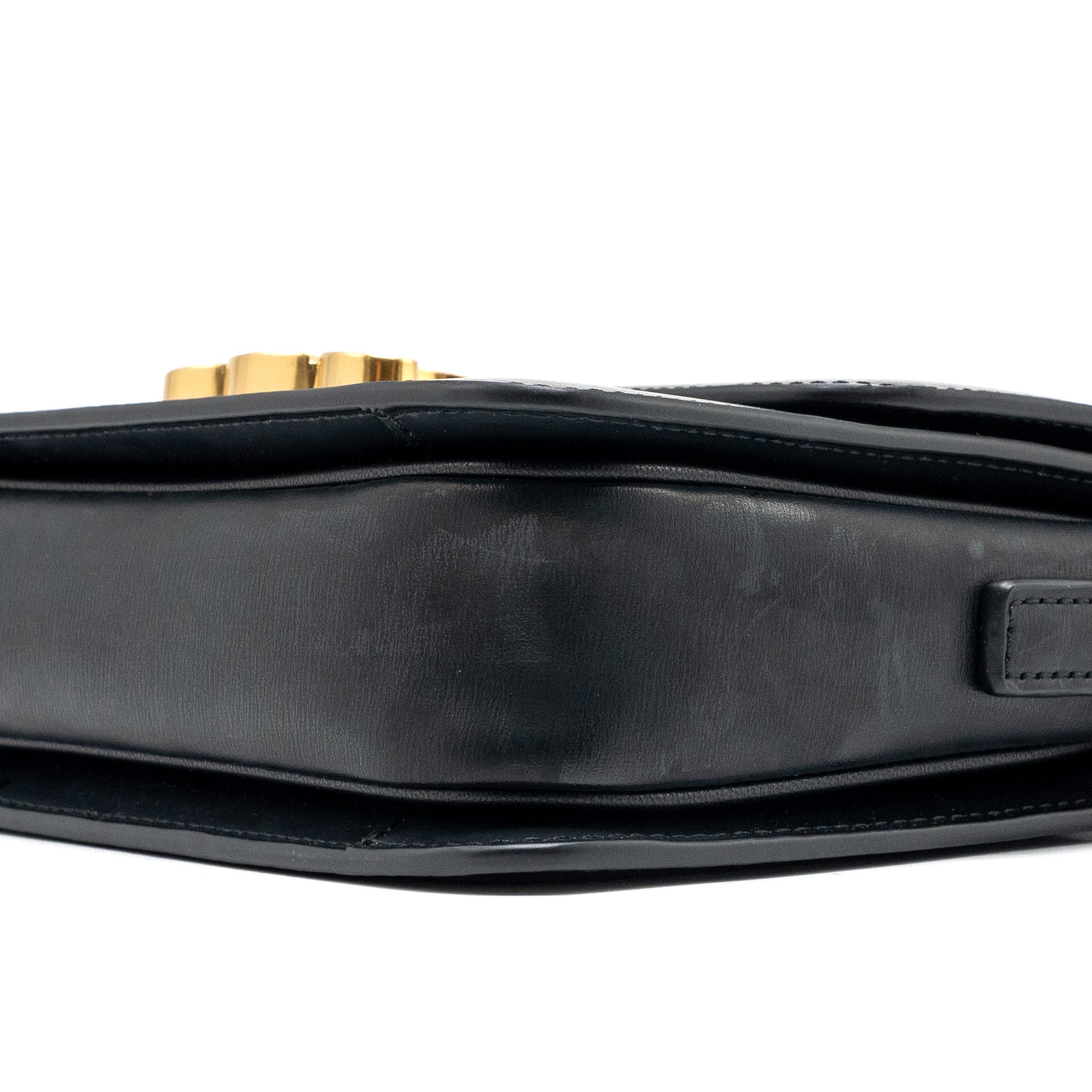 CELINE TEEN TRIOMPHE BAG CALFSKIN BLACK GHW