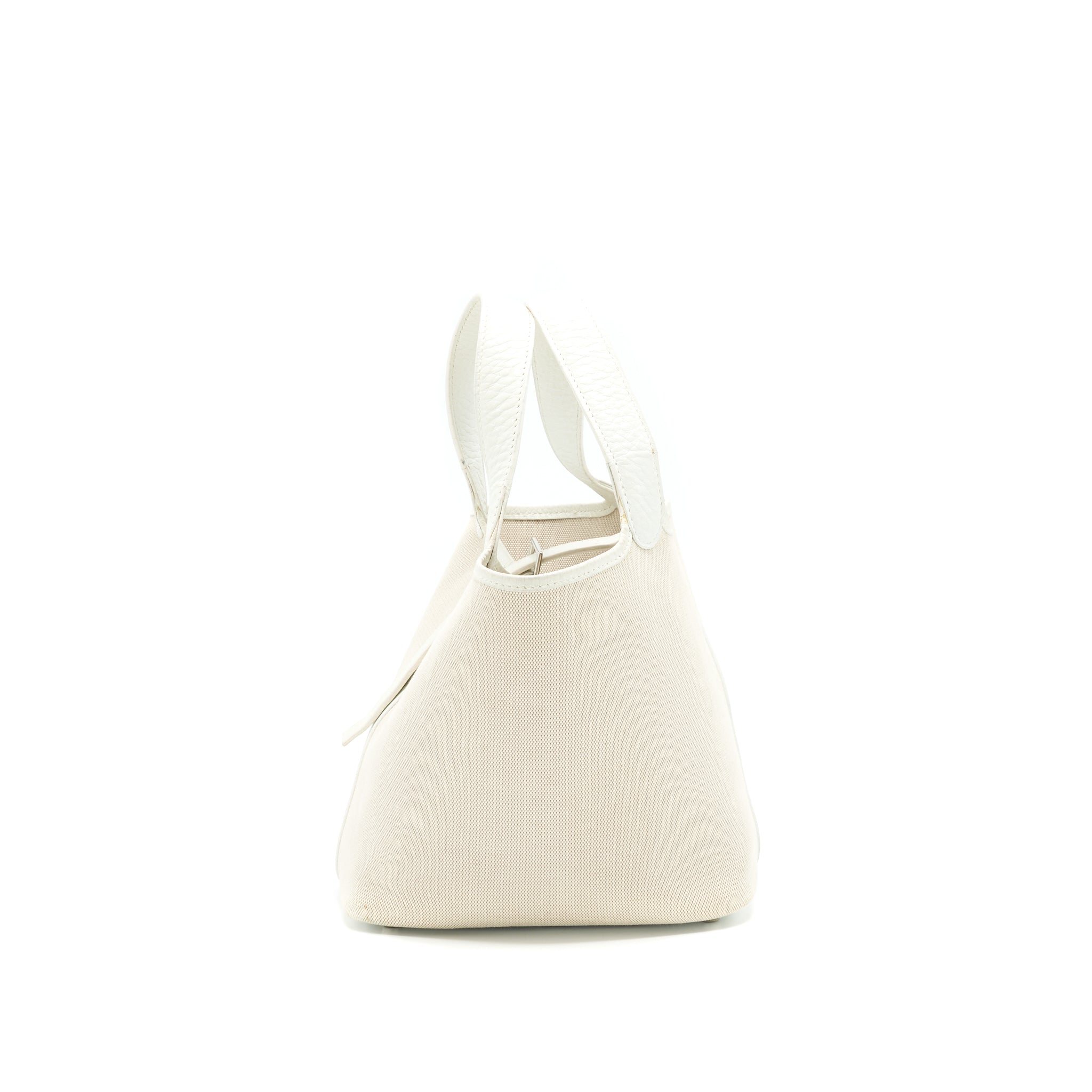 HERMES VINTAGE PICOTIN 18 CANVAS BAG