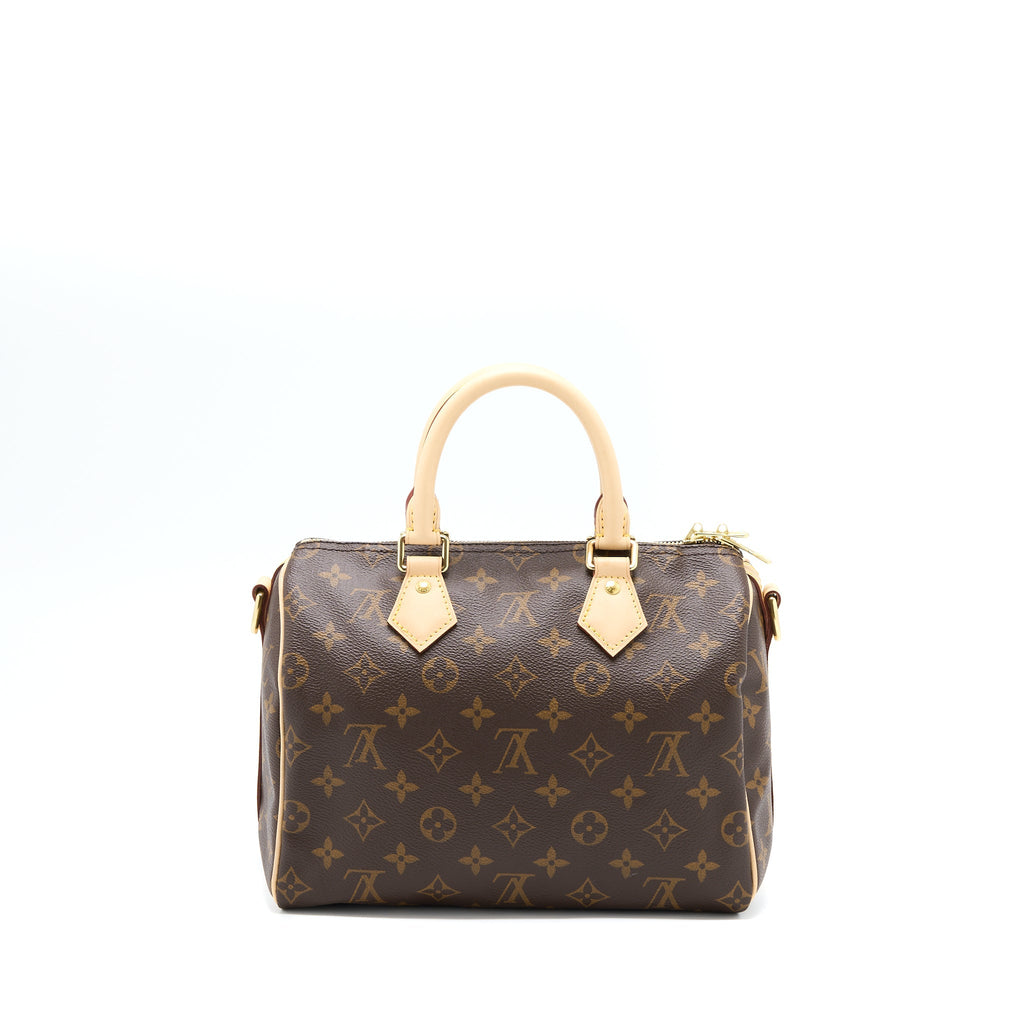 LOUIS VUITTON SPEEDY BANDOULIERE 25 MONOGRAM CANVAS GHW
