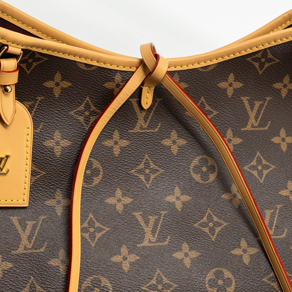 LOUIS VUITTON CARRYALL PM MONOGRAM CANVAS GHW