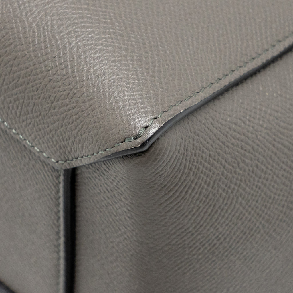 CELINE MICRO BELT BAG CALFSKIN DARK GREY GHW