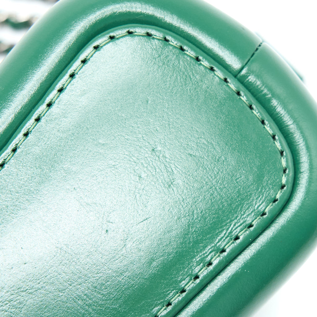 CHANEL SMALL GABRIELLE HOBO BAG GREEN MULTICOLOUR HARDWARE