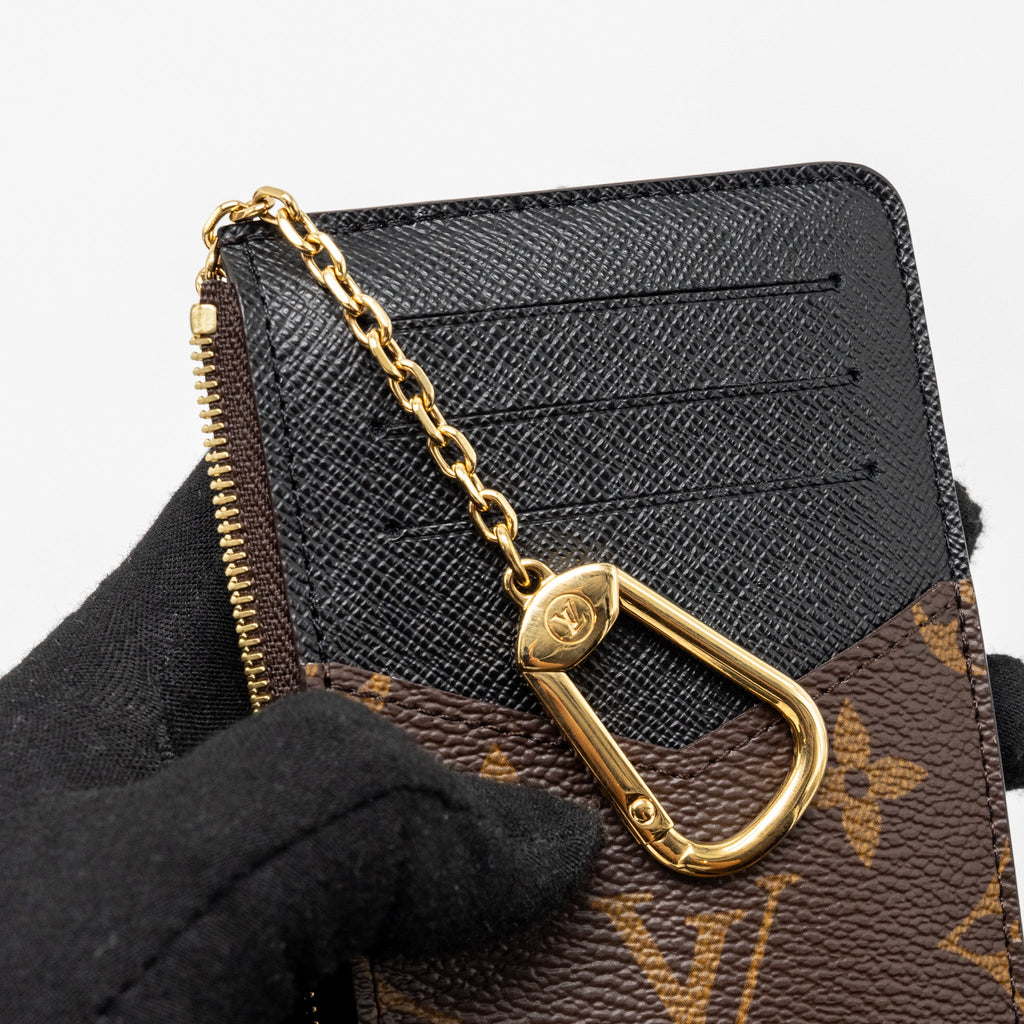 LOUIS VUITTON CARD HOLDER RECTO VERSO MONOGRAM CANVAS GHW