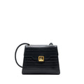 CHANEL VINTAGE KELLY FLAP BAG LAMBSKIN BLACK GHW