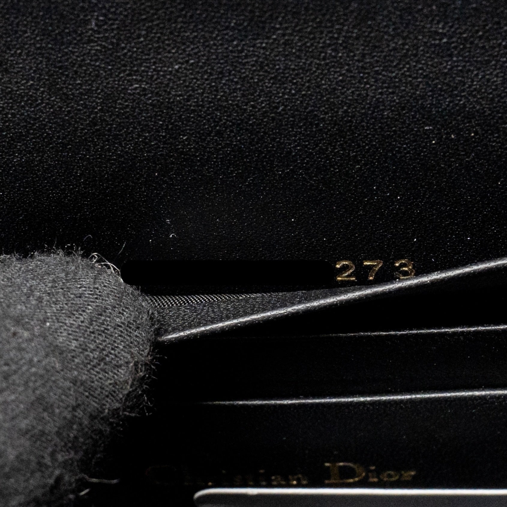 DIOR MISS CARO MINI BAG WITH CHAIN LAMBSKIN BLACK MULTICOLOUR HARDWARE