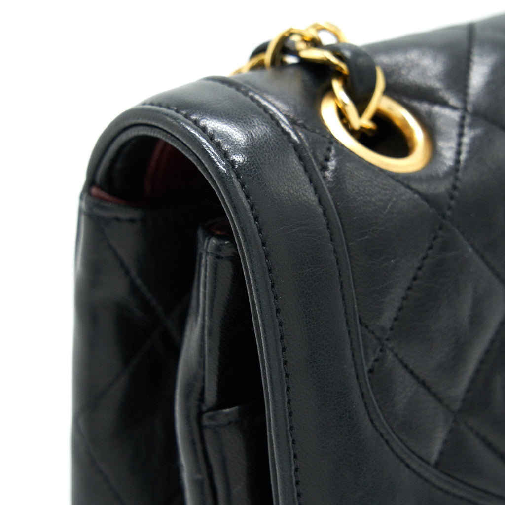 CHANEL VINTAGE CC FLAP BAG IN GHW