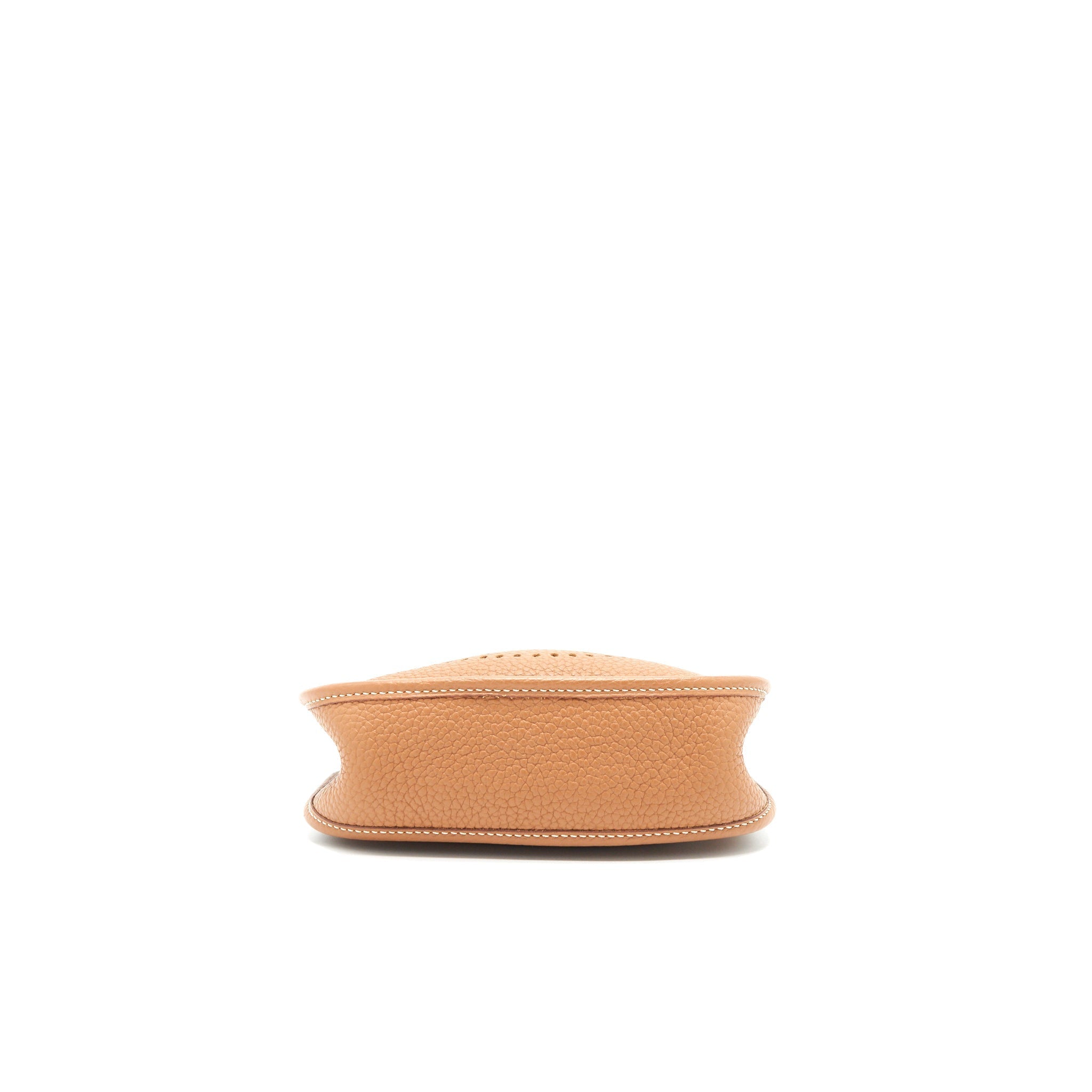 HERMES MINI EVELYNE GOLD WITH MULTI PATTERN STRAP GHW
