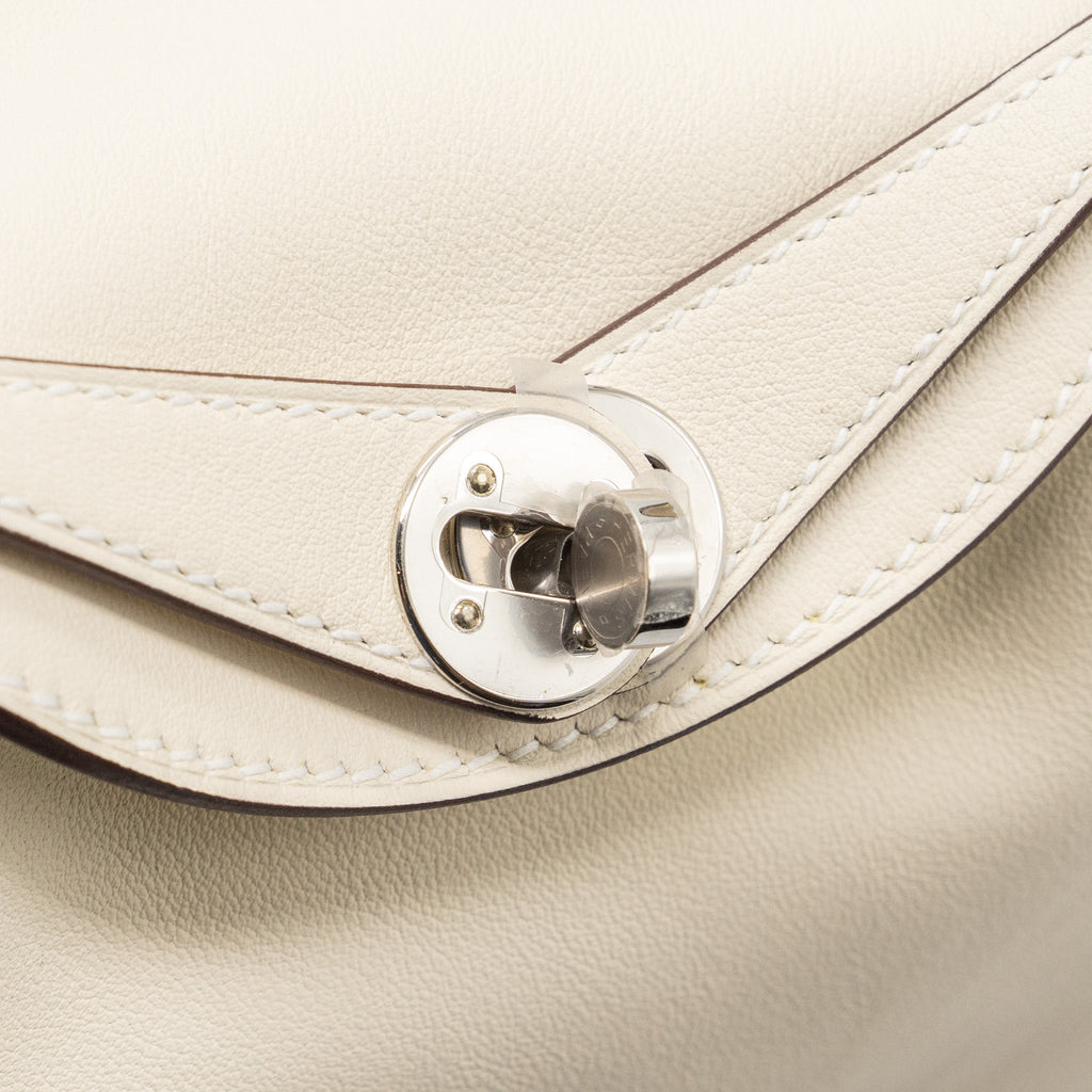 HERMES MINI LINDY SWIFT NATA / LIME SHW