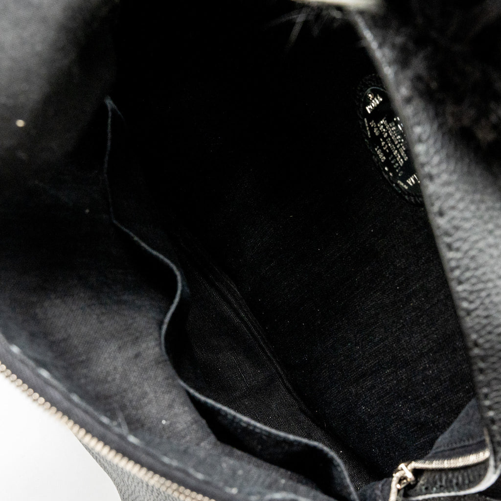 FENDI LARGE BACKPACK CALFSKIN/FUR/CROCODILE BLACK/MULTICOLOUR SHW