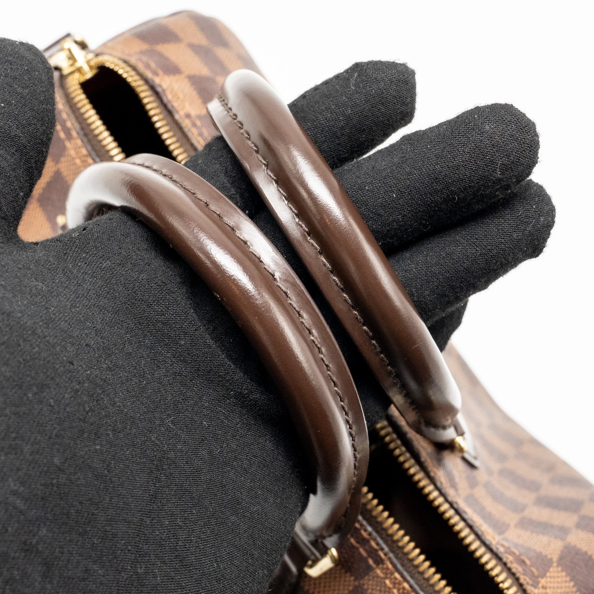 LOUIS VUITTON SPEEDY 25 DAMIER EBENE GHW