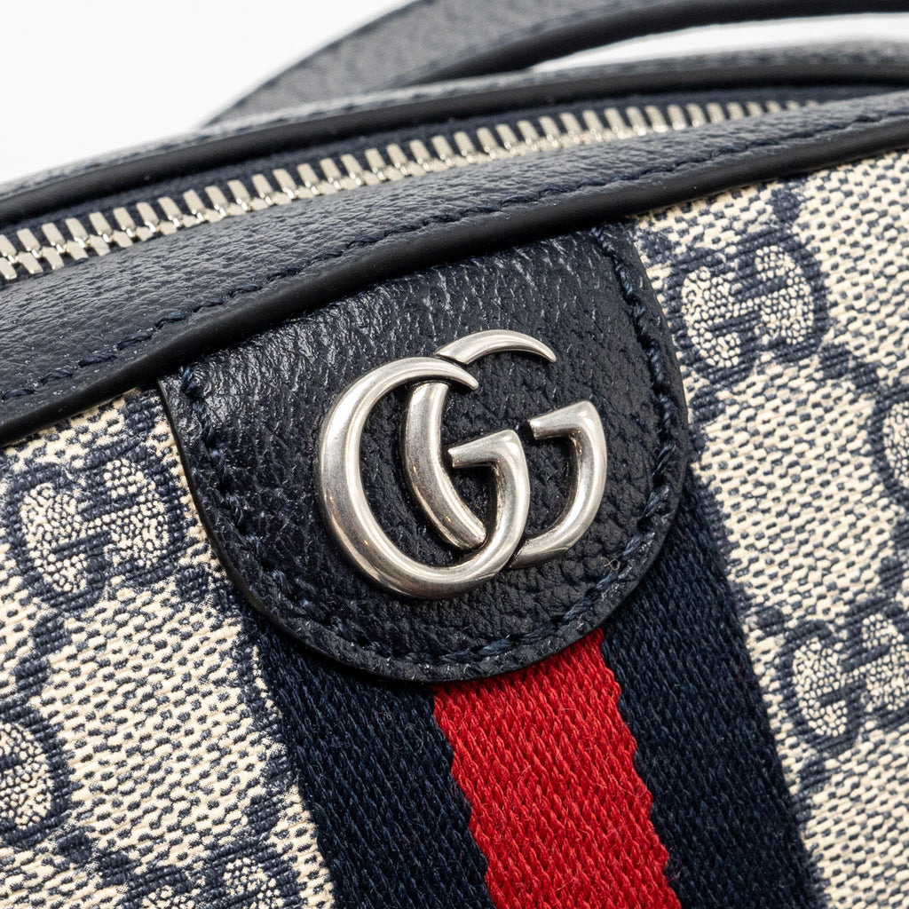 GUCCI OPHIDIA GG CROSSBODY BAG GG SUPREME CANVAS/LEATHER SHW