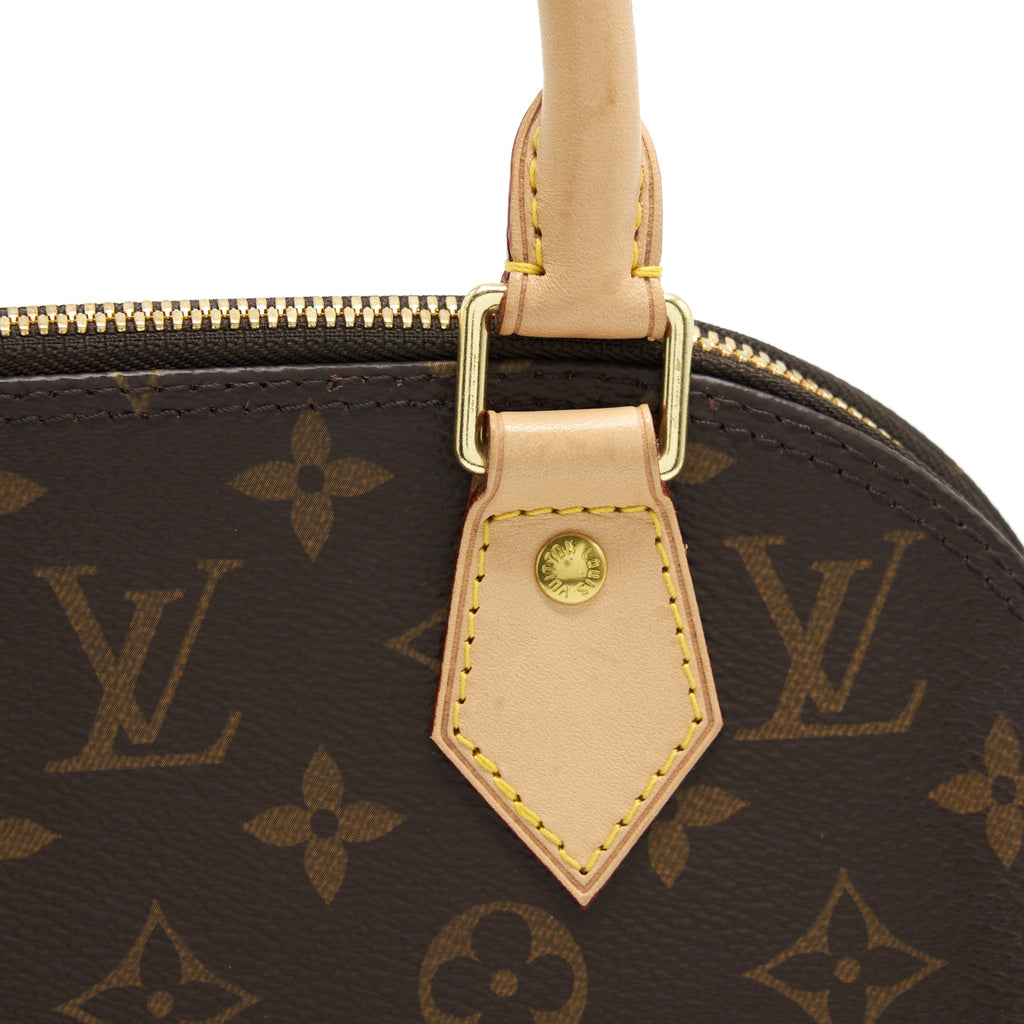 LOUIS VUITTON ALMA BB MONOGRAM CANVAS GHW