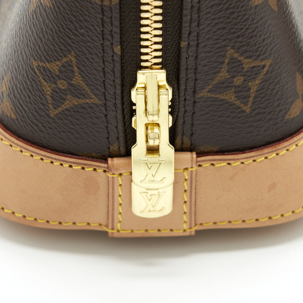 LOUIS VUITTON ALMA BB MONOGRAM CANVAS GHW