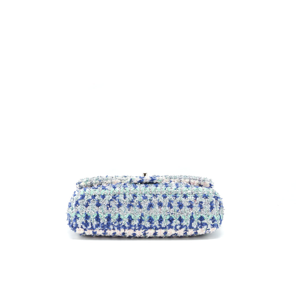 CHANEL TWEED CLASSIC FLAP BAG MULTI COLOUR SHW