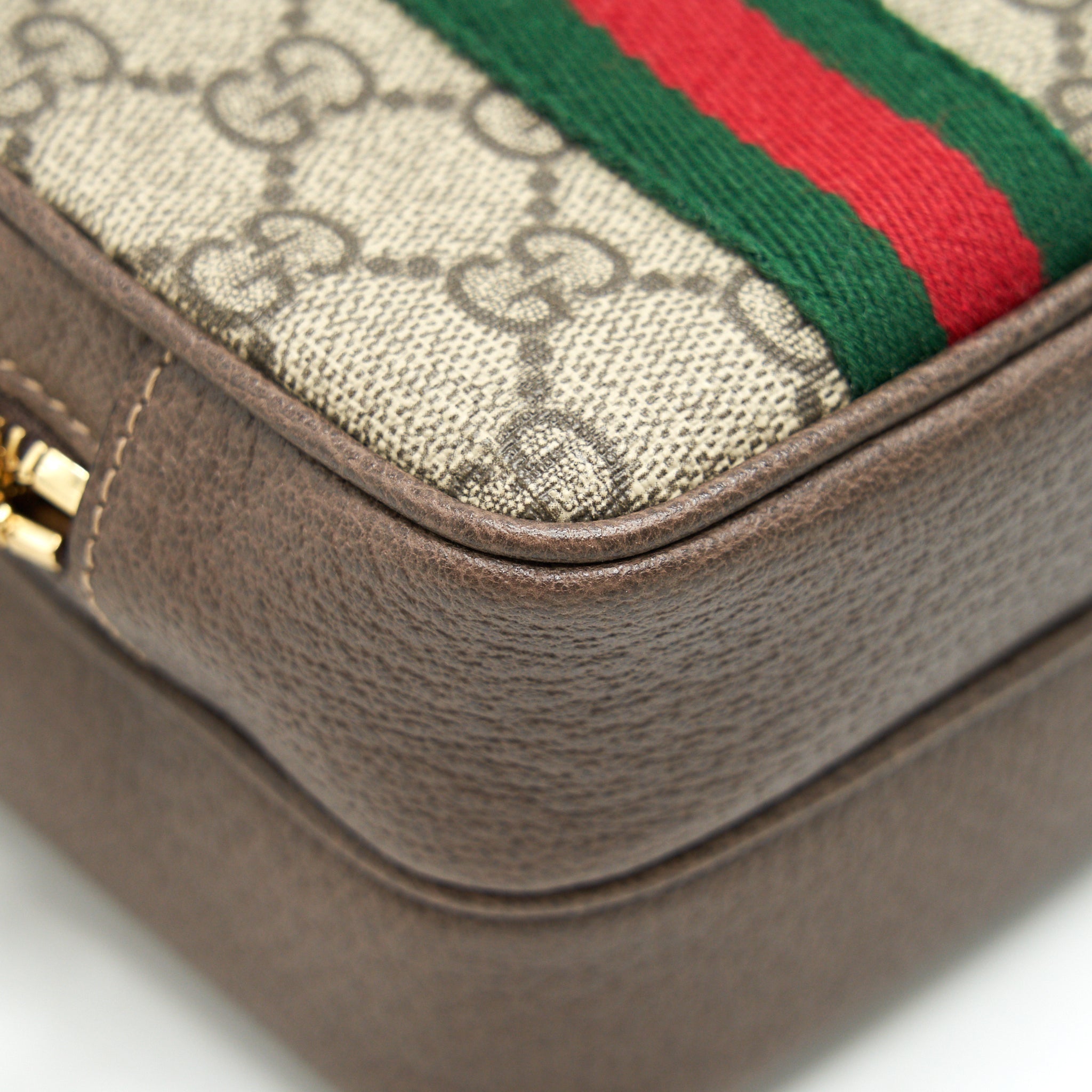 GUCCI OPHIDIA GG SUPREME MINI SHOULDER BAG