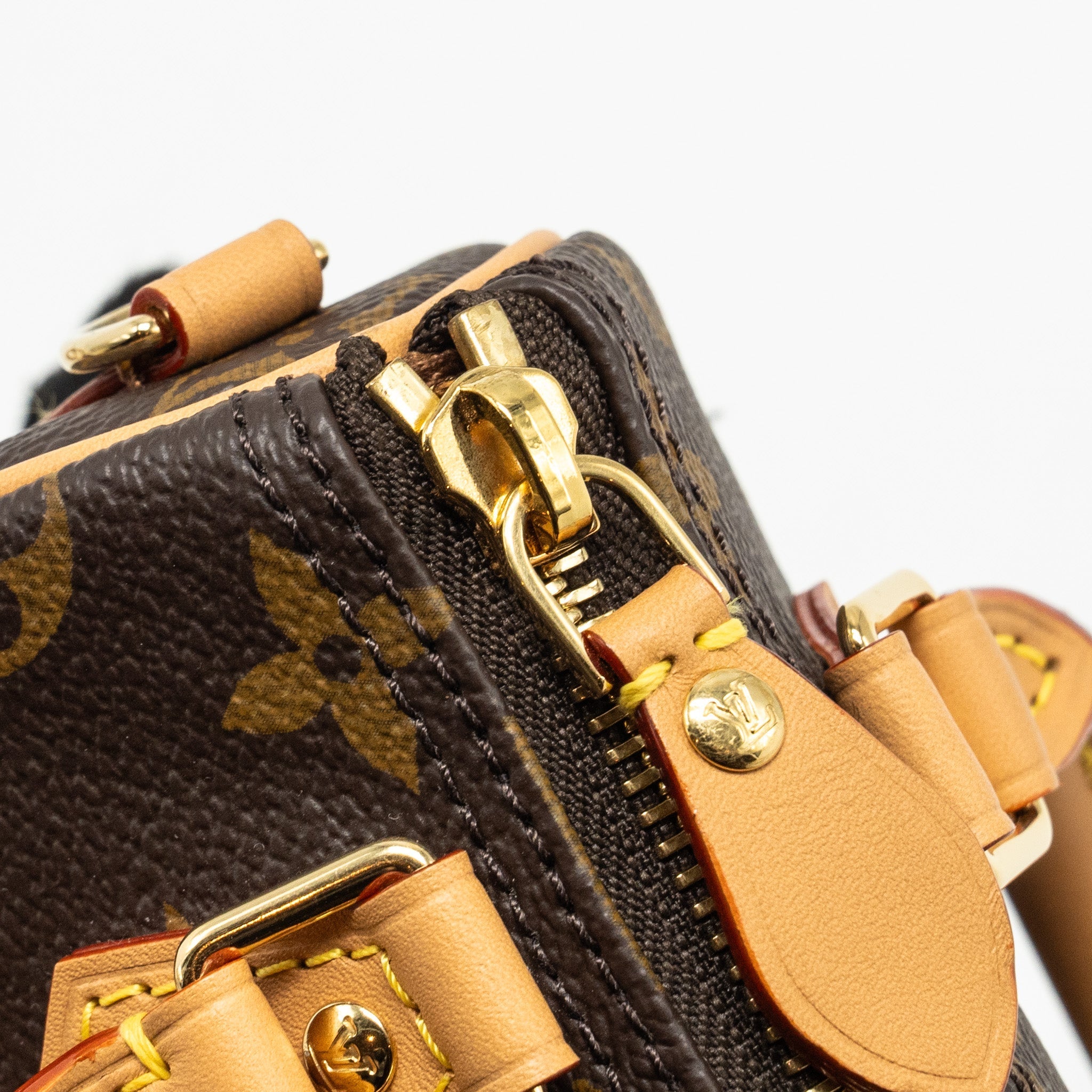 LOUIS VUITTON NANO SPEEDY MONOGRAM CANVAS GHW