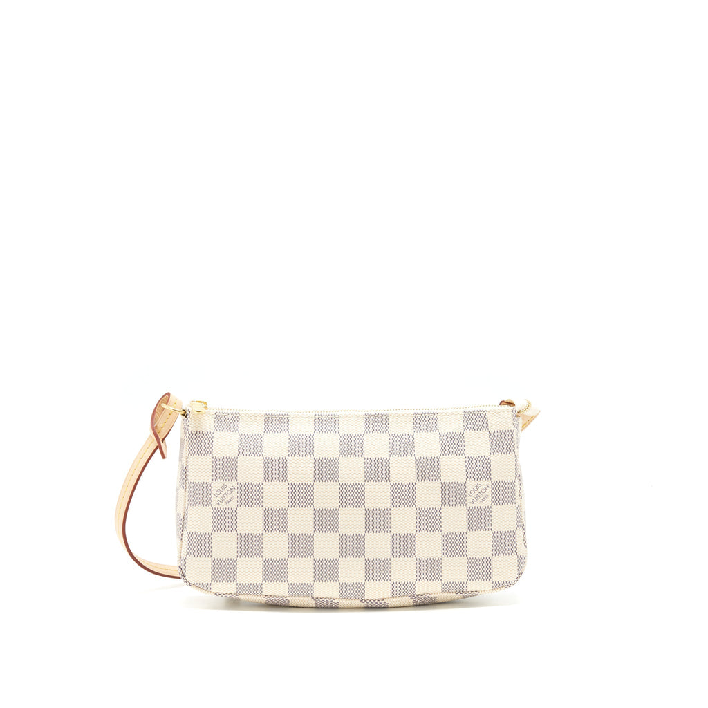 LOUIS VUITTON POCHETTE ACCESSORIES DAMIER AZUR CANVAS